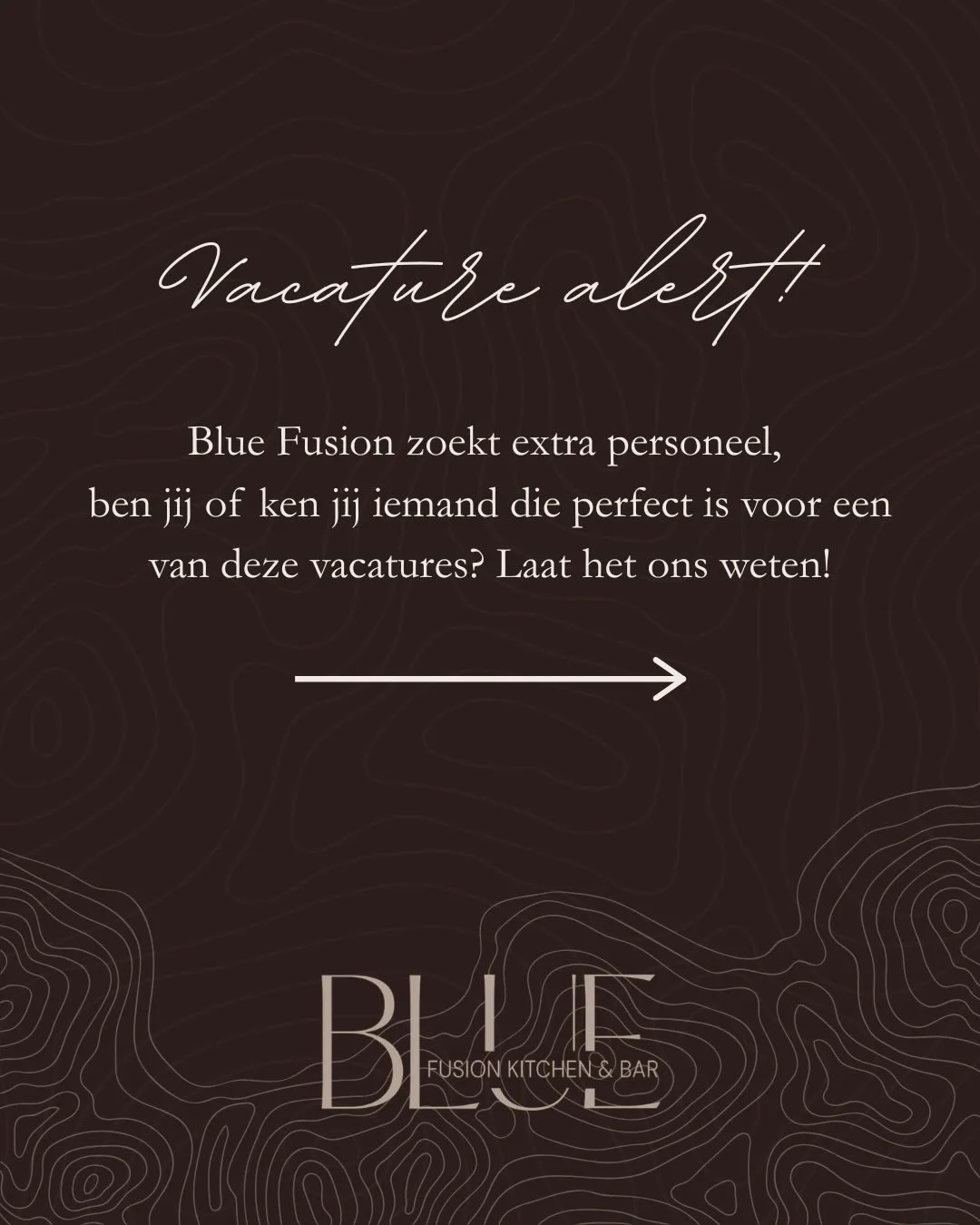 Ben jij de horeca topper die ons team komt versterken? Stuur ons een DM, een mailtje of kom bij ons binnen lopen!

#denhaag #bijbaan #horeca #kijkduin #uiteten