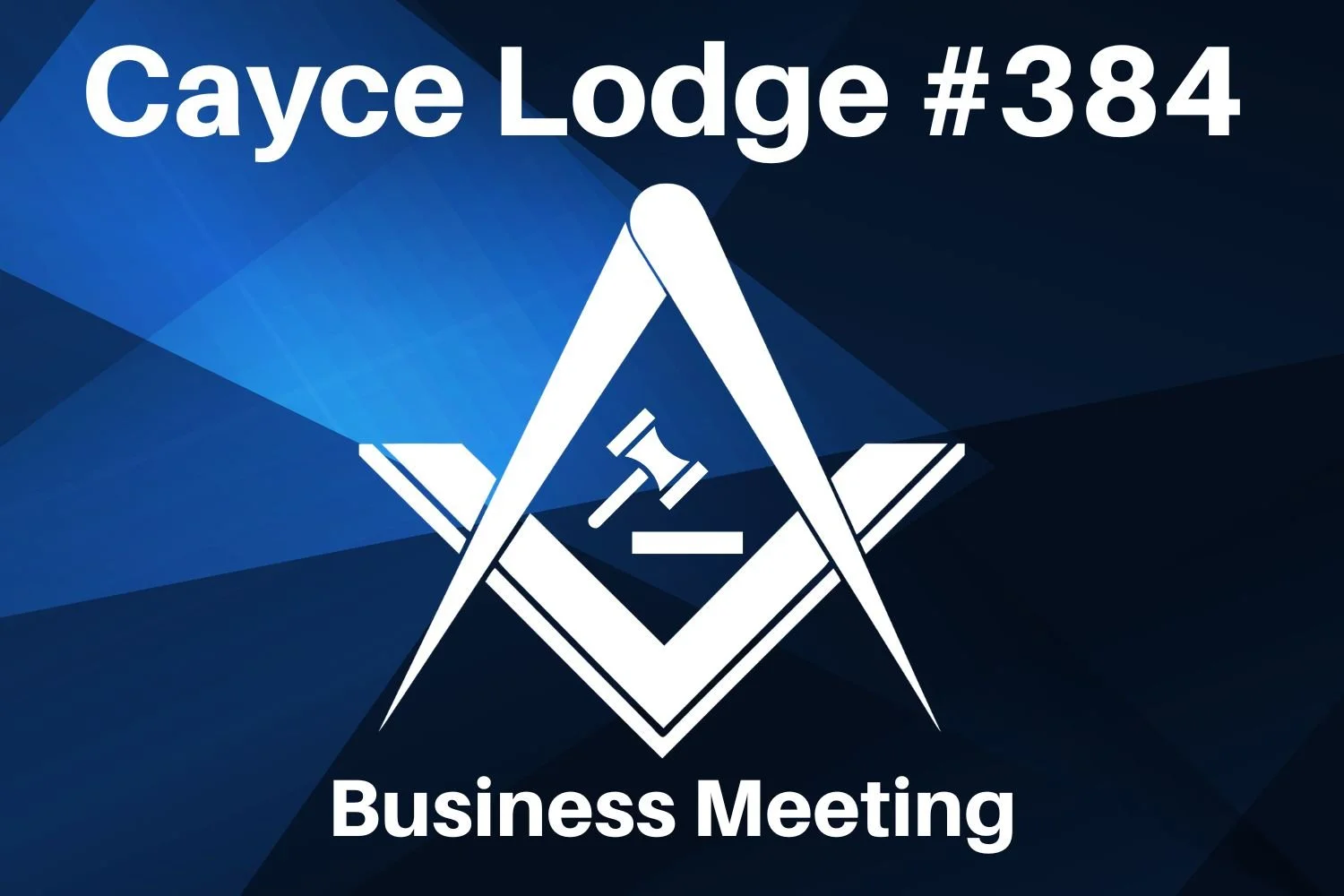 June Regular Business Meeting