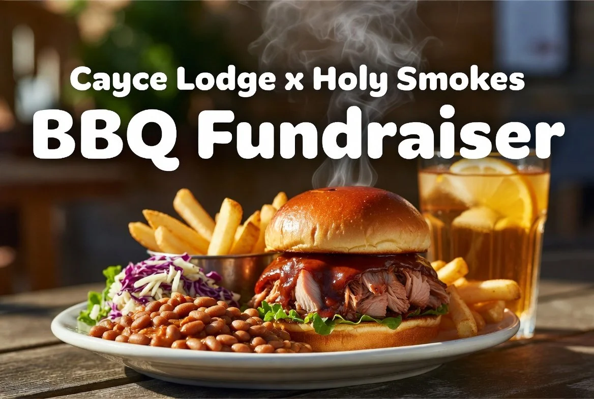 Cayce Lodge x Holy Smokes BBQ Fundraiser