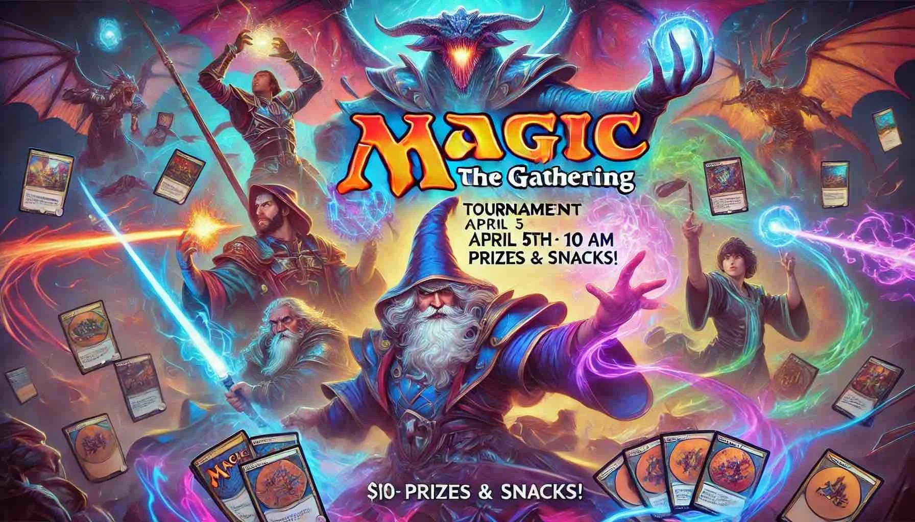 Unleash Your Inner Planeswalker: Join Our Magic: The Gathering Tournament!