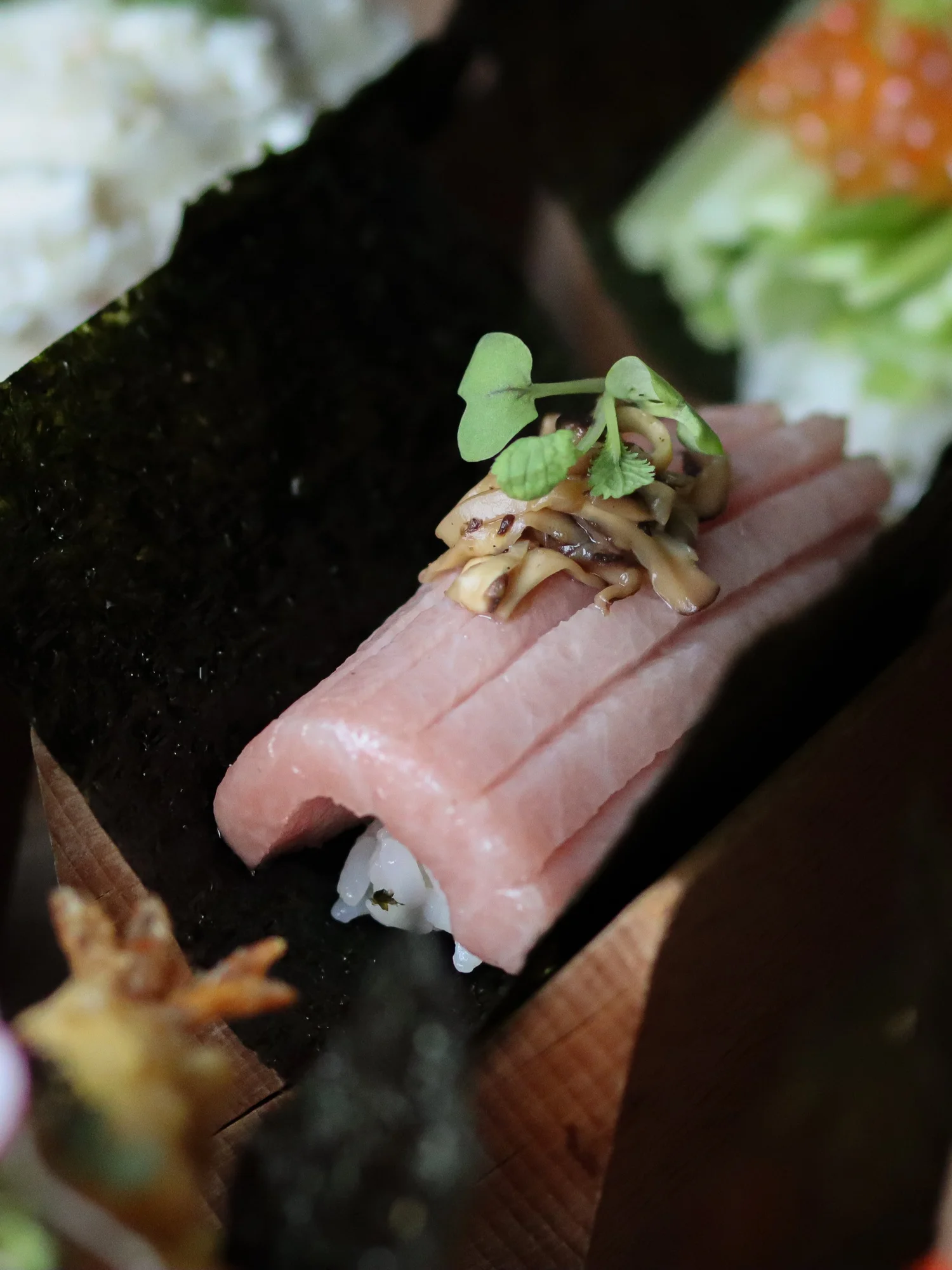 Menu — Matsunori Handroll Bar