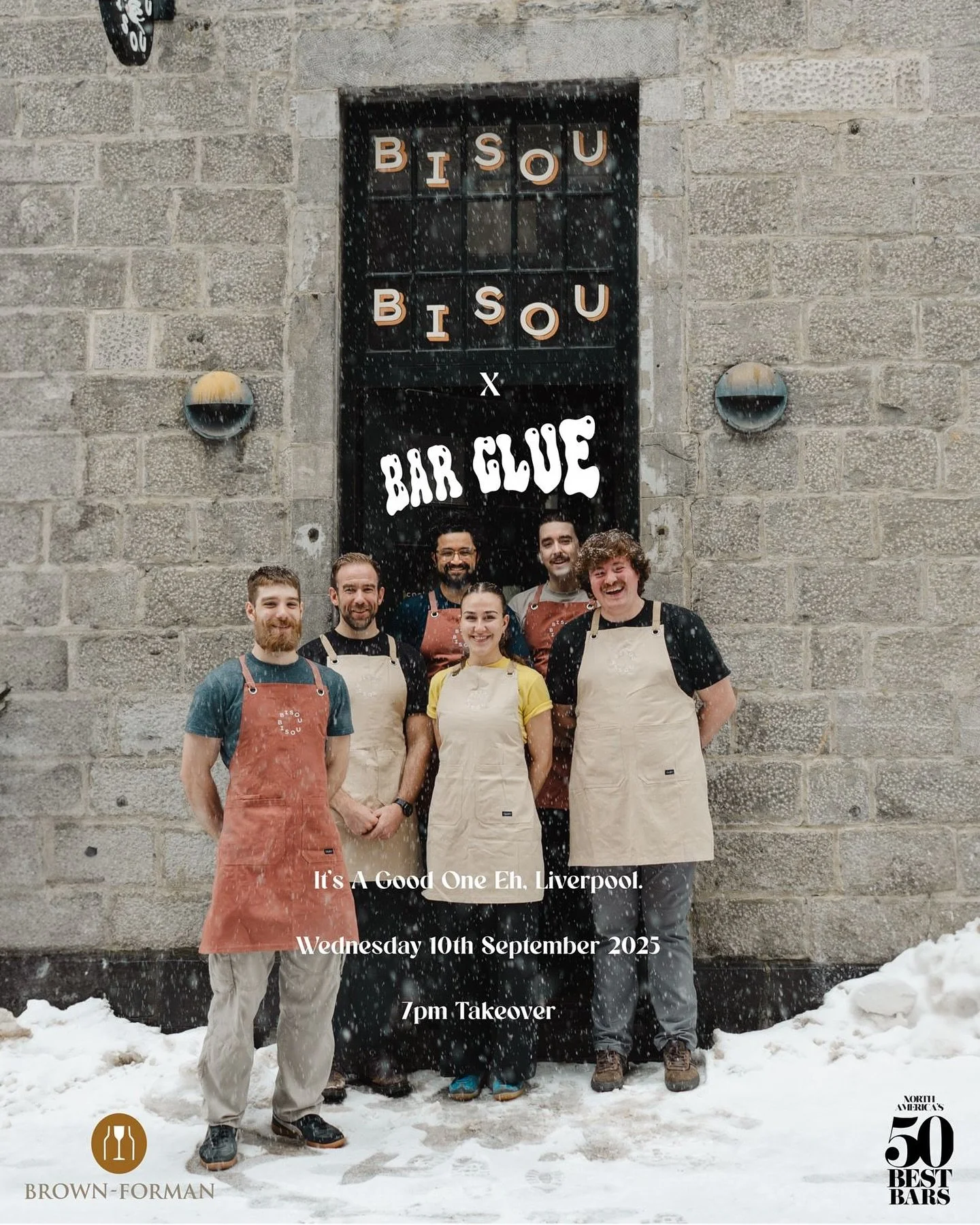 One more birthday surprise! 🎉
 We&rsquo;re beyond excited to welcome the incredible team from @barbisoubisou all the way from Montreal for a special takeover next Wednesday at Bar Glue.

Bisou Bisou is part of the prestigious North America&rsquo;s @