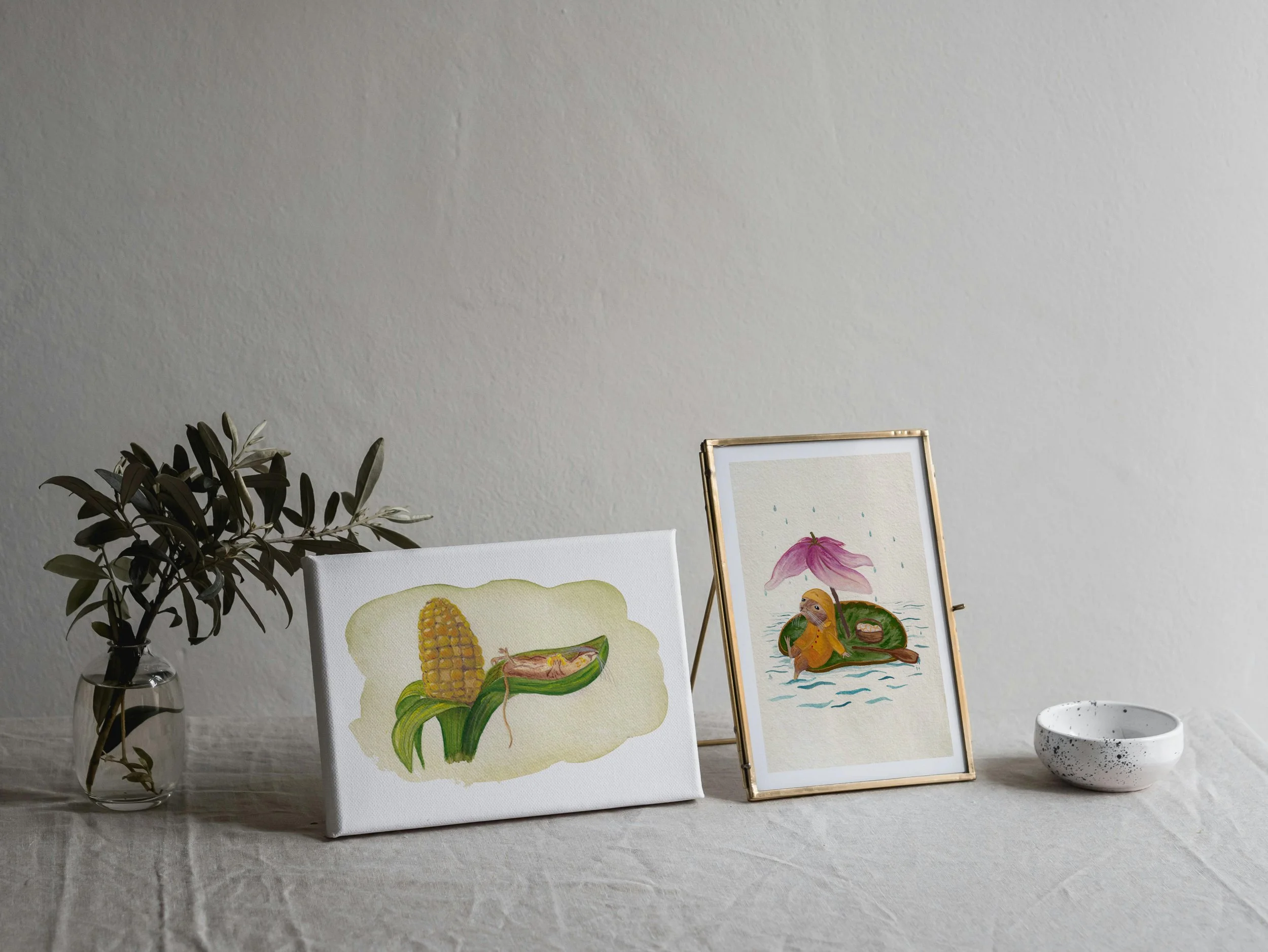 sweetcorn and rain mouse.jpg