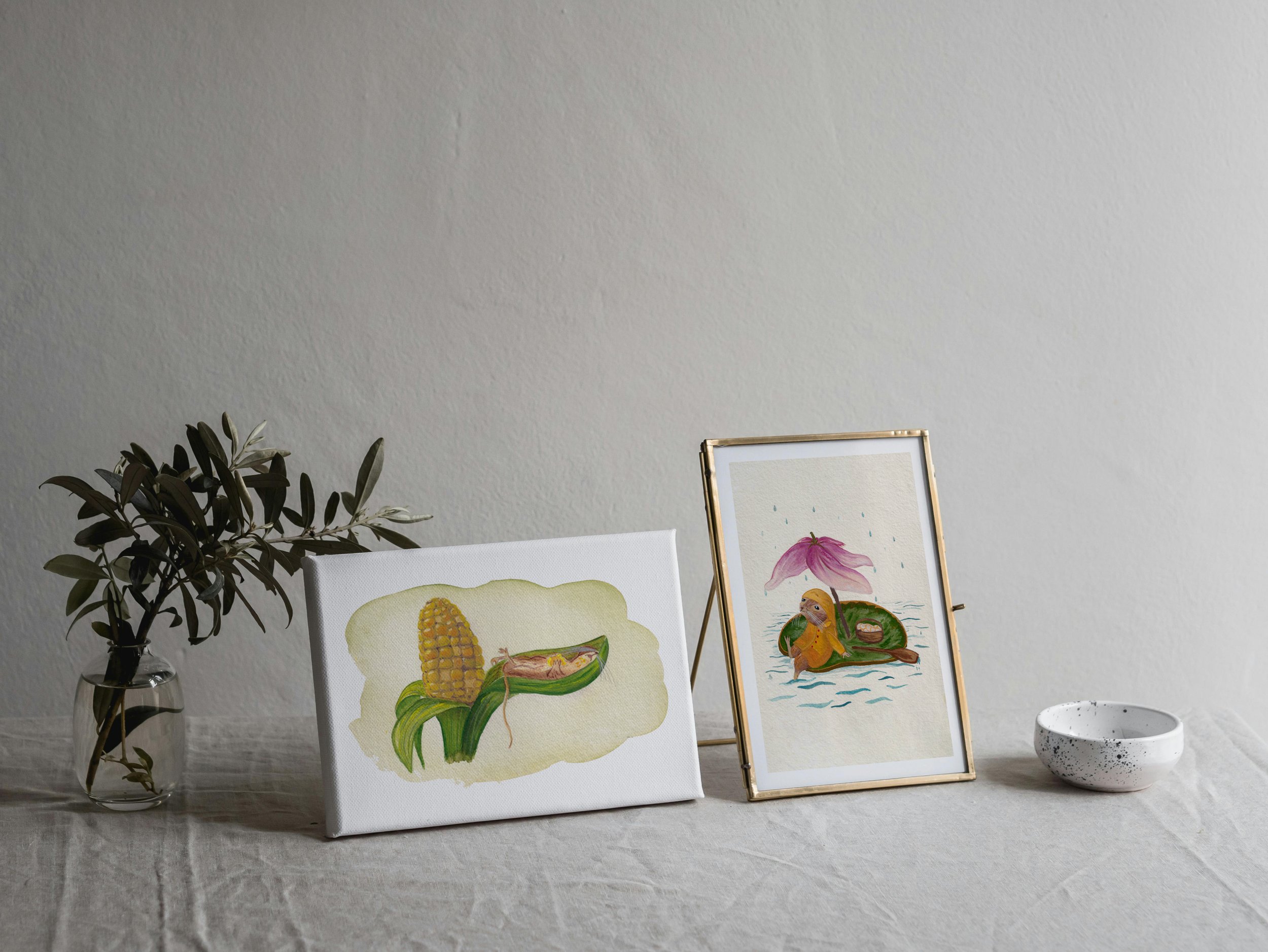 sweetcorn and rain mouse.jpg
