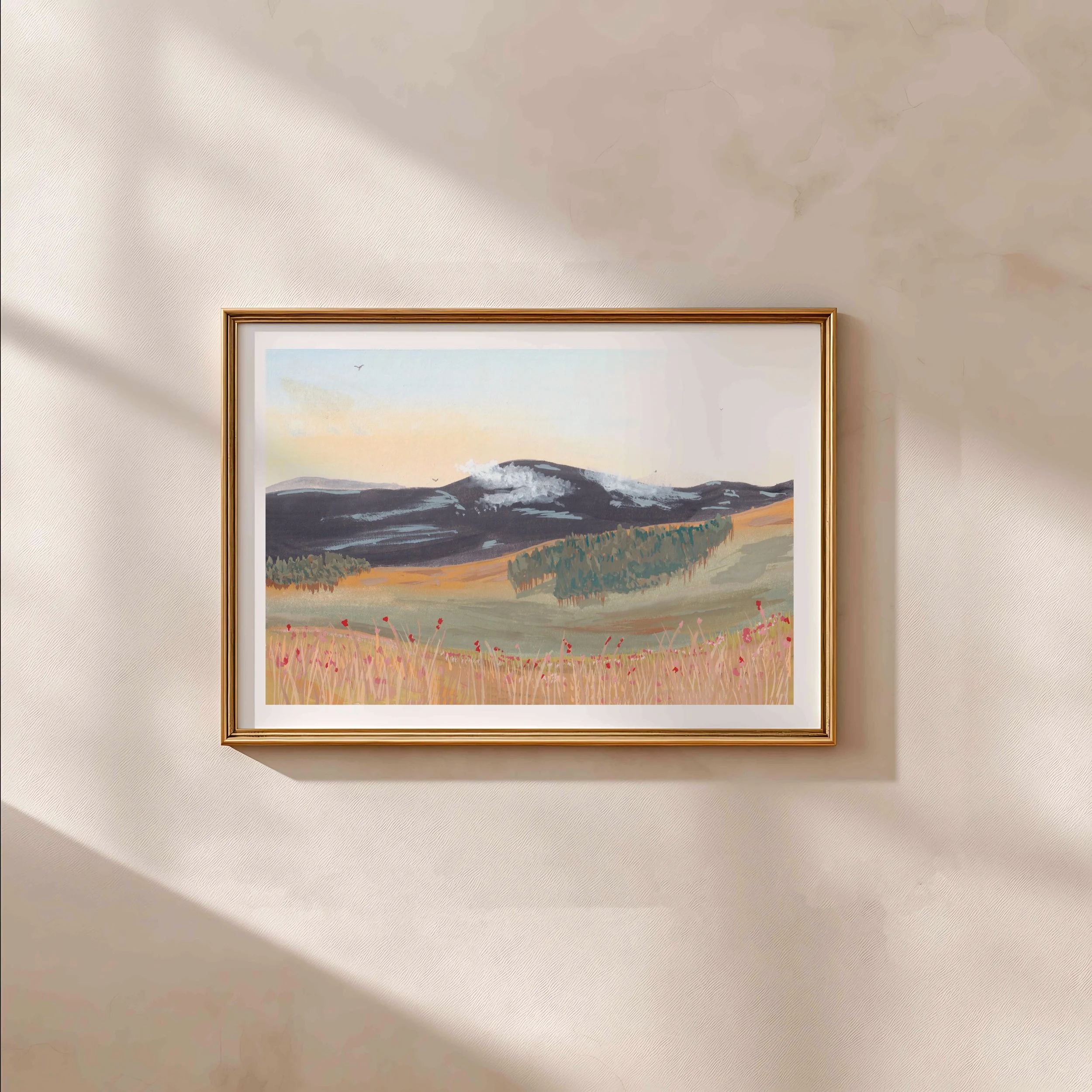 fantasy meadow on wall.jpg