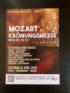 Krönungsmesse W.A. Mozart o.l.v. Ludo Claesen