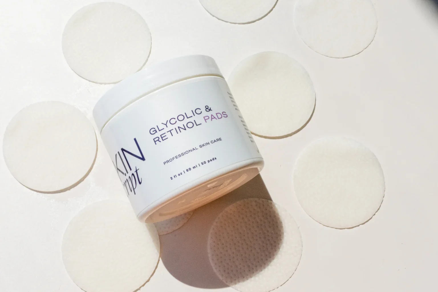Skin Script Glycolic and Retinol Pads