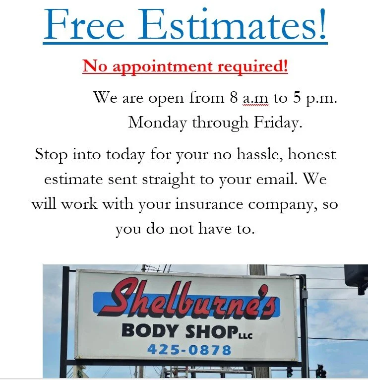 Shelburne's Body Shop LLC repair shop photo 2