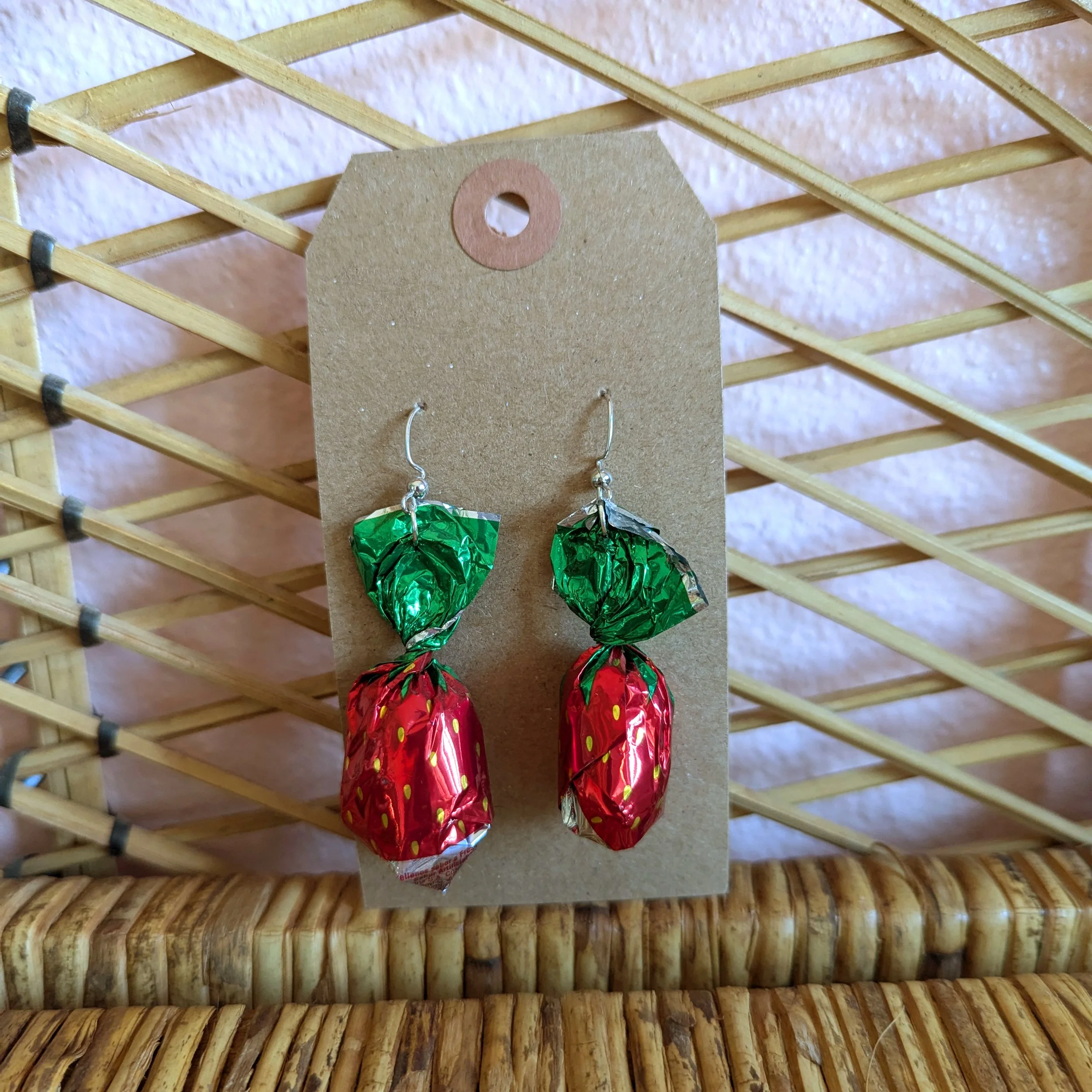 Strawberry Bon Bon Earrings