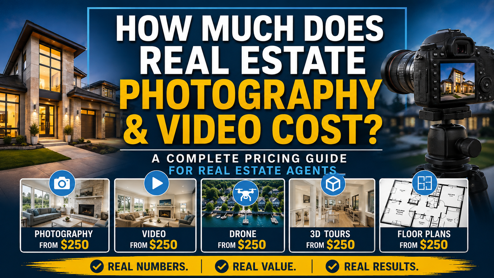 How Much Does Real Estate Photography &amp; Video Cost?