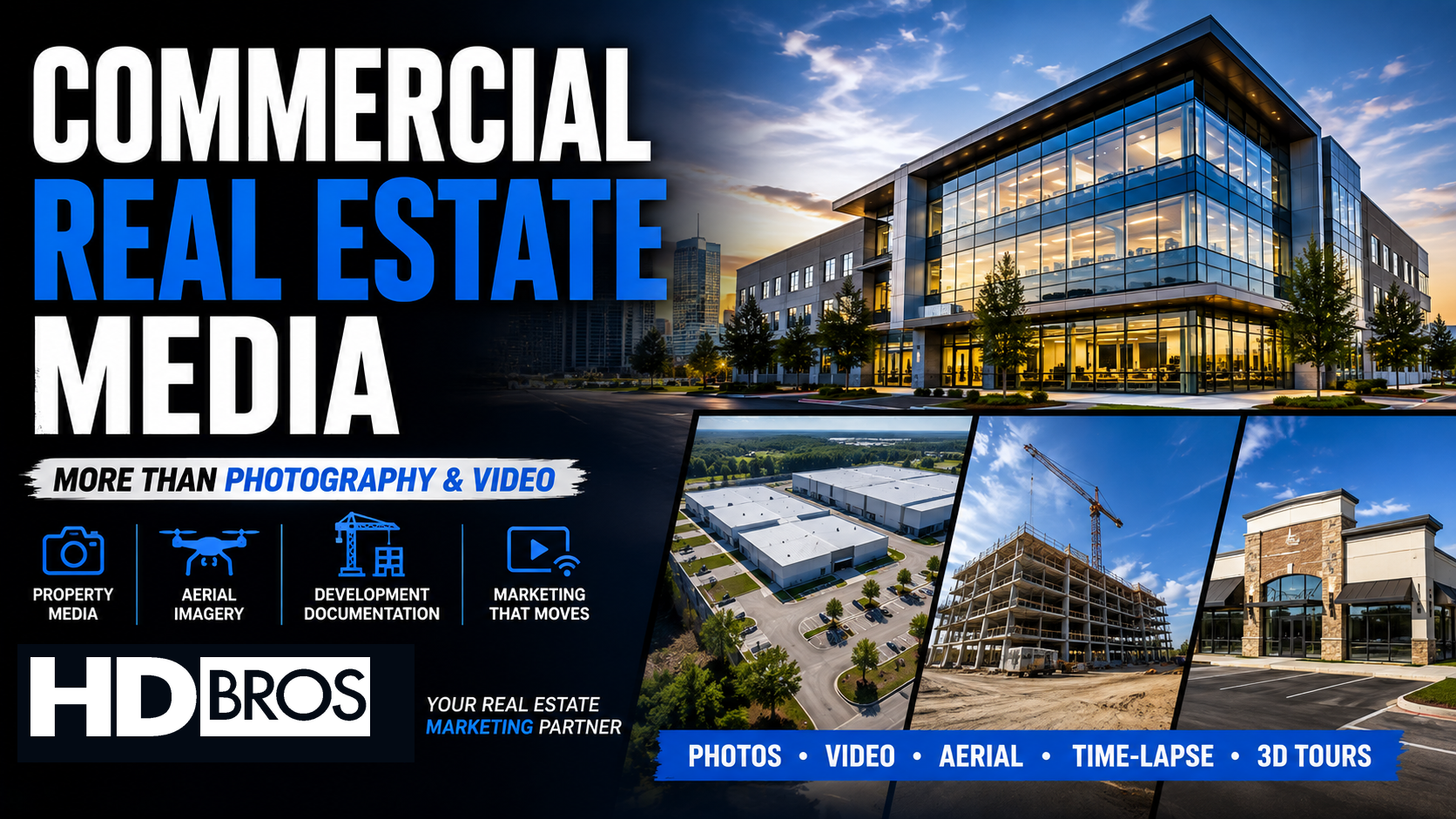 Commercial Real Estate Media: Why You Need More Than a Photographer