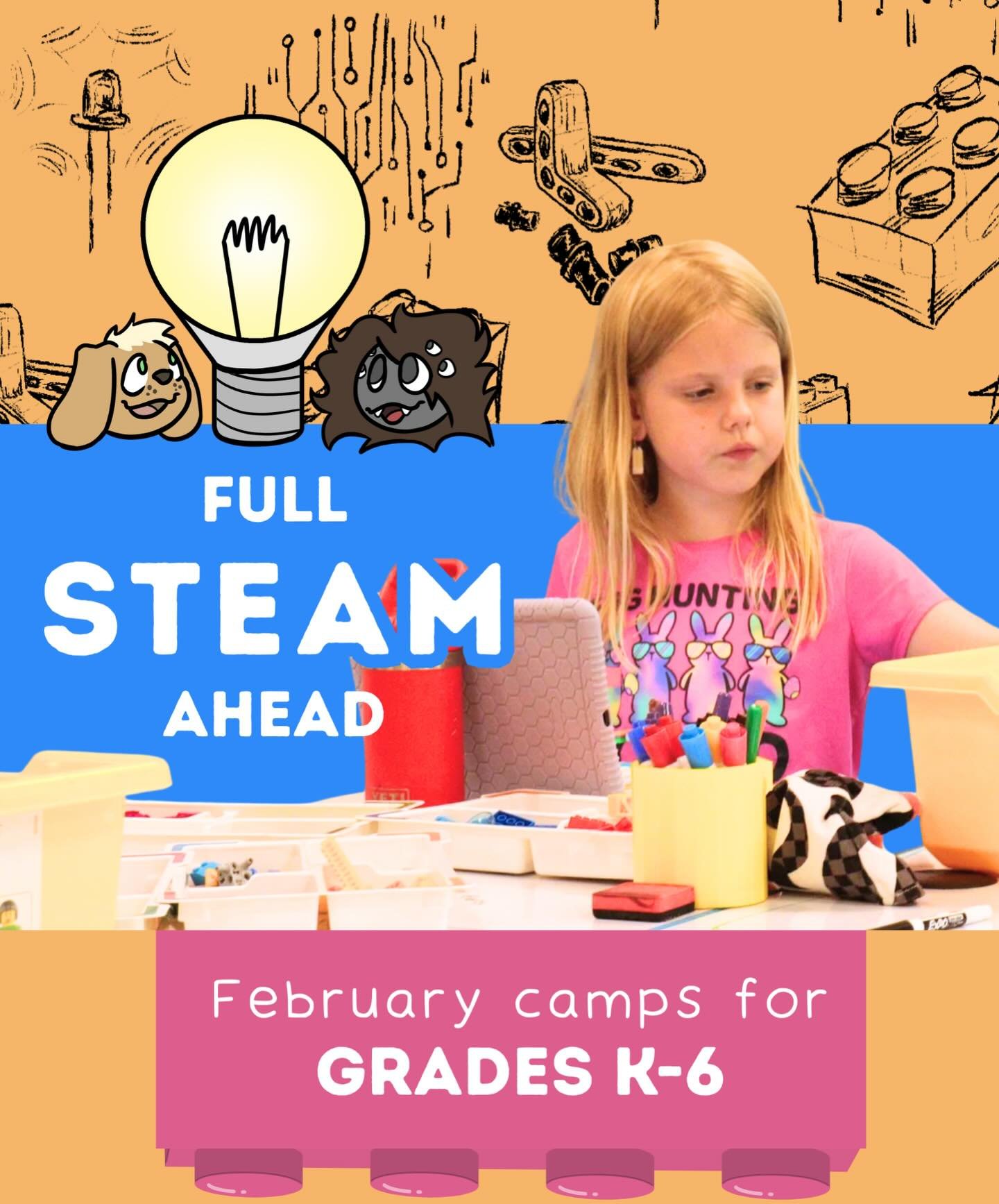 CALLING ALL CURIOUS MINDS! 
-
February Break will be here before you know it! Save your spot and register for WINTER BREAK CAMPS today! 
-
For more details &amp; to register head to whitemountainscience.org