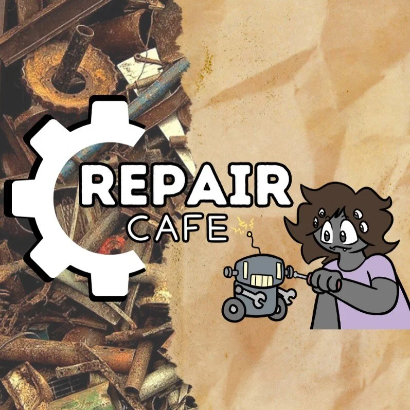 INTRODUCING 🛠️ REPAIR CAFE 🛠️
-
TUES JAN 27th | 3:00&ndash;6:00 PM
Ever wish you had the tools (or the courage!) to crack open a broken gadget, fix a wobbly lamp, or just see how something works? 
-
This month, we&rsquo;re opening the makerspace fo