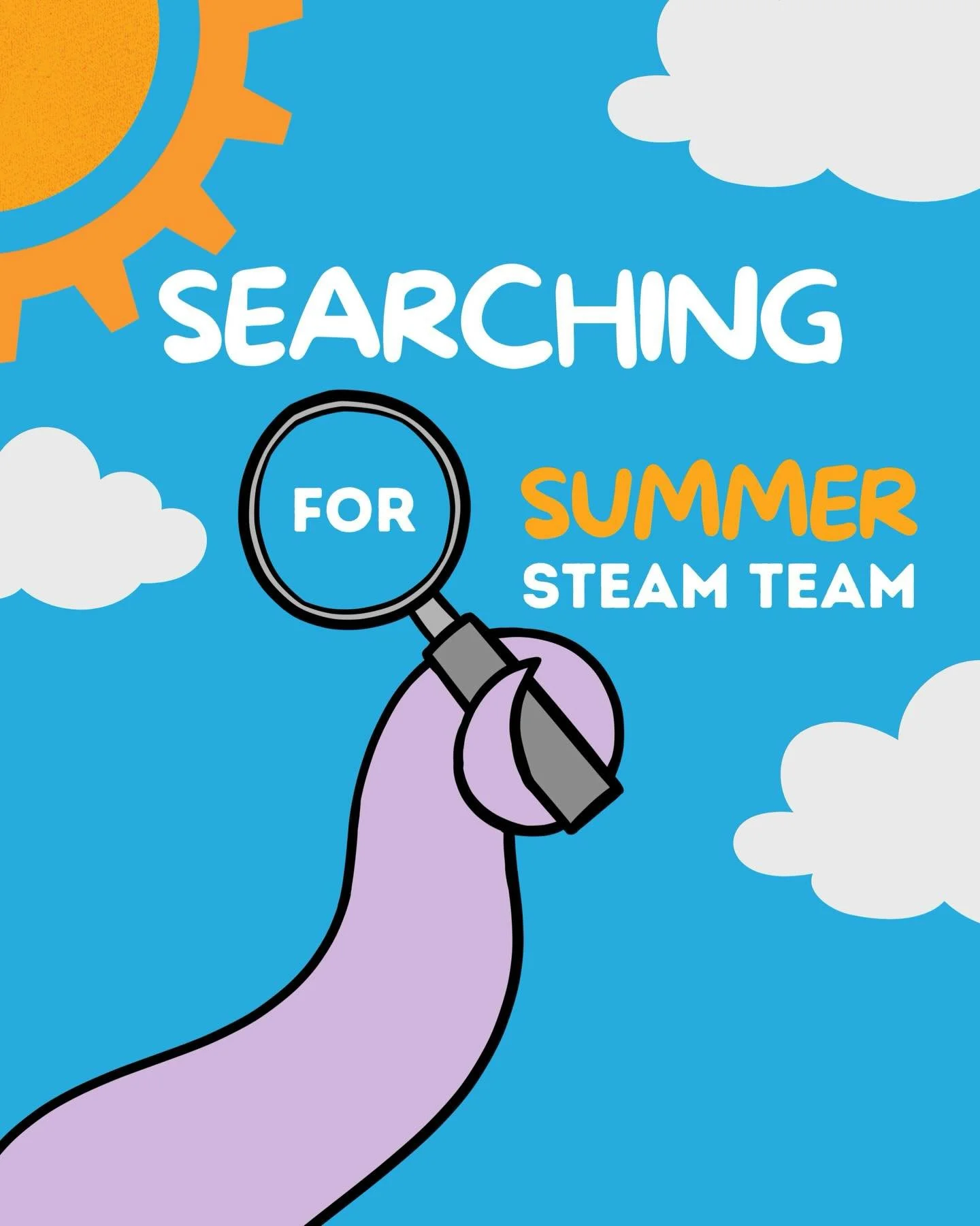 Do you believe learning should be hands-on, joy-filled, and a little bit messy?
-
Join the WMSI Summer STEAM Team! ☀️🔧🎨
-
WMSI is hiring enthusiastic, creative, and curious educators to join our Summer STEAM Team! 
-
This is not your typical summer
