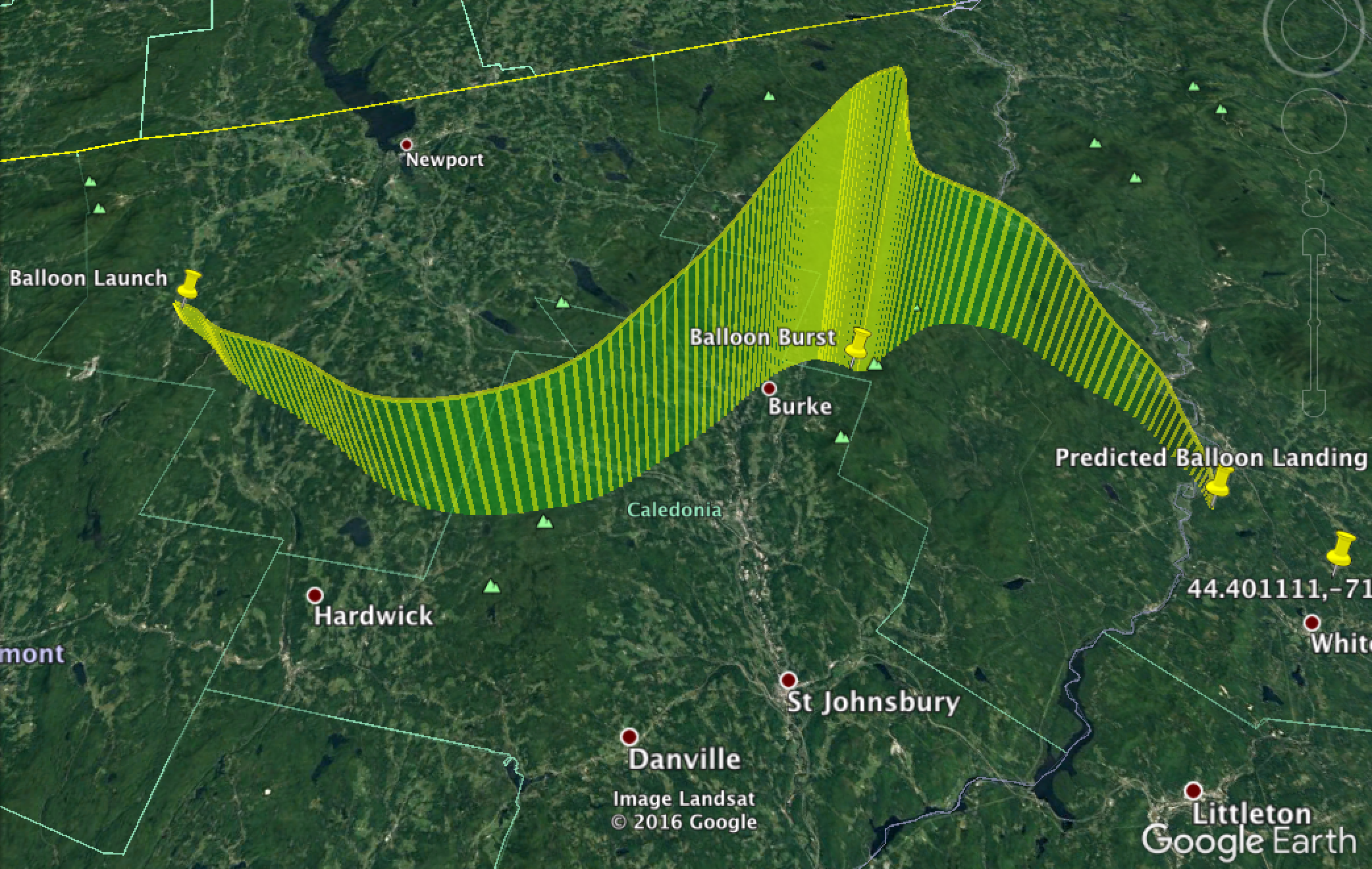 Profile High Altitude Balloon Recovery