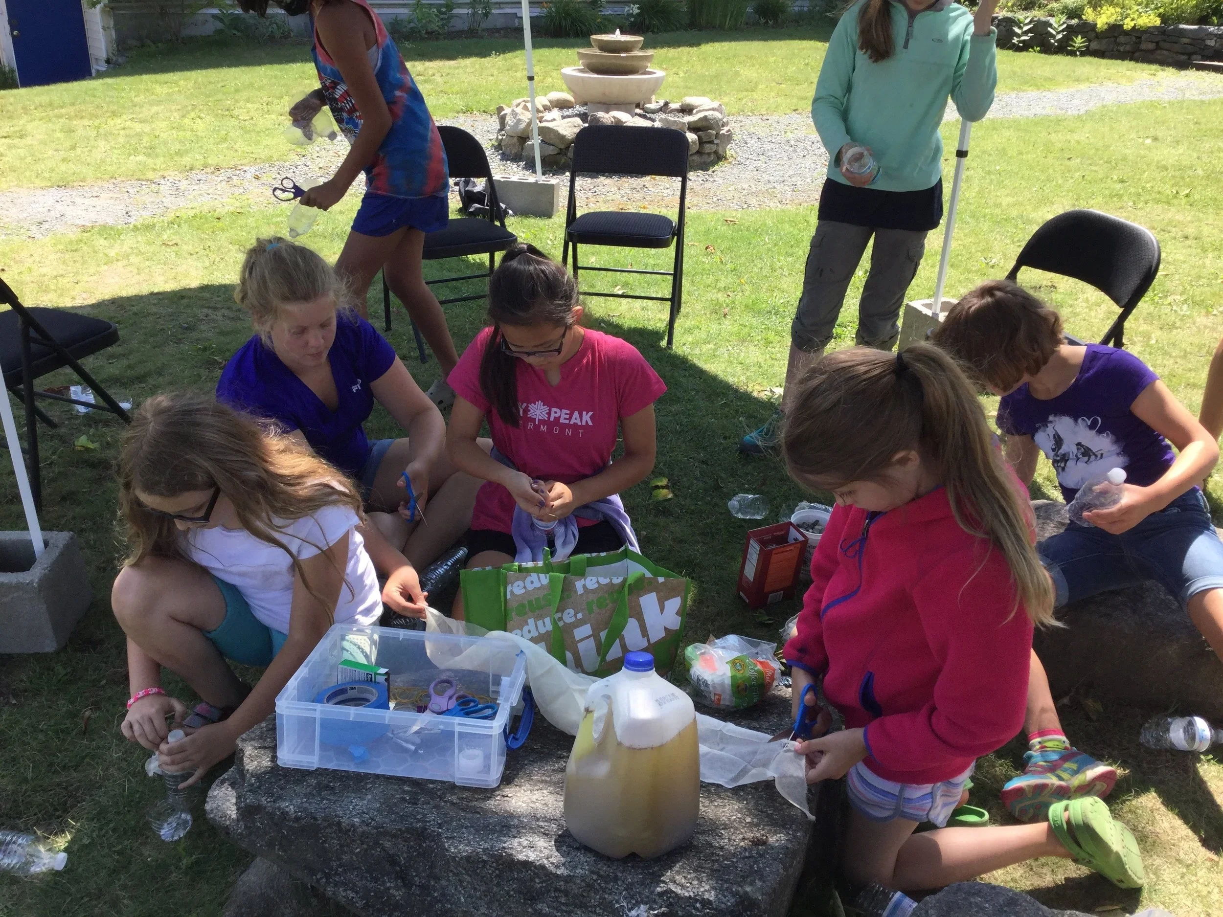 Inventors Camp for Girls First Day!