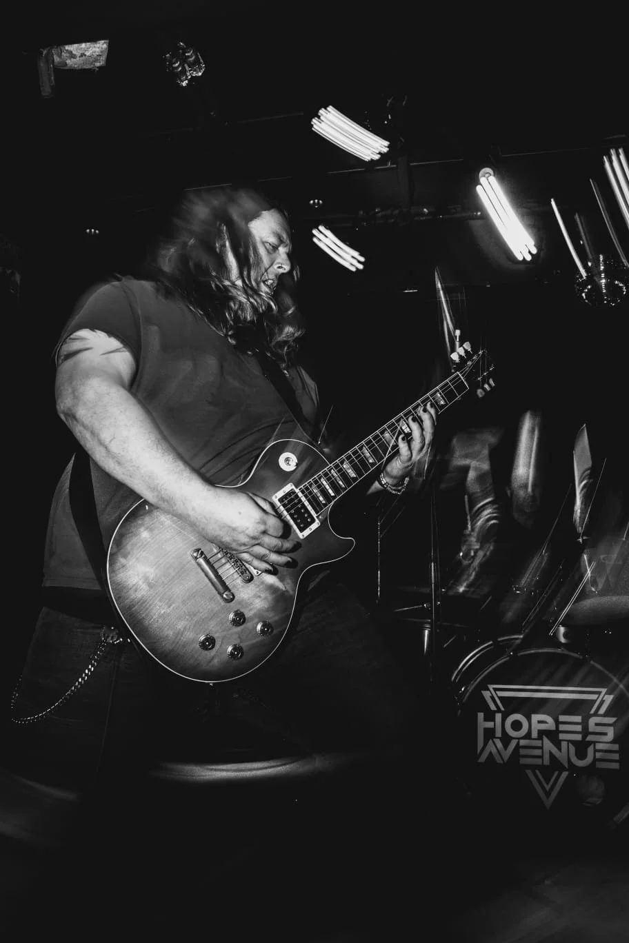 Jamie Turnbull playing live on stage
