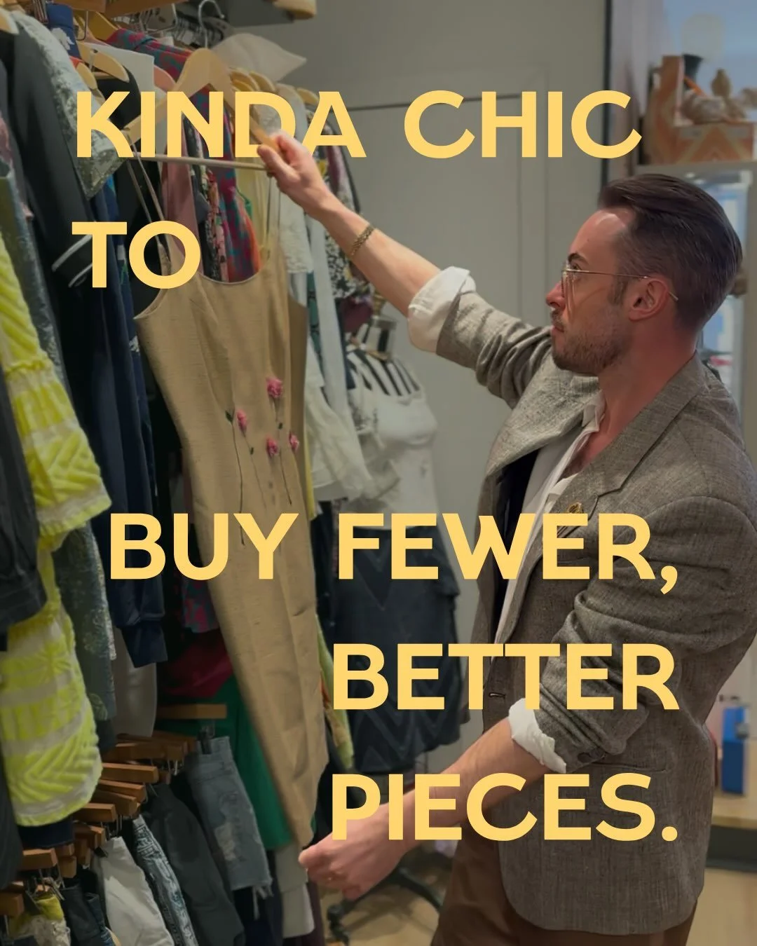Just a few things I find kinda chic... 👔

(...and maybe a couple hot takes along the way. Especially that last one. 😎)

For me, the key to being chic has a lot less to do with following trends, and a lot more to do with being intentional. 🗝️

Shop