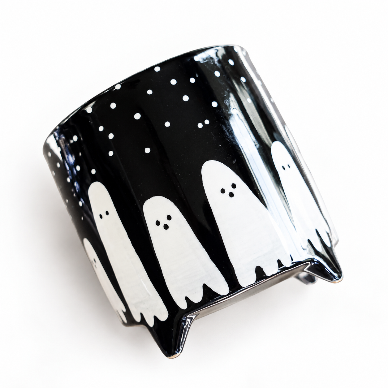 Spooky Mini Candle Side