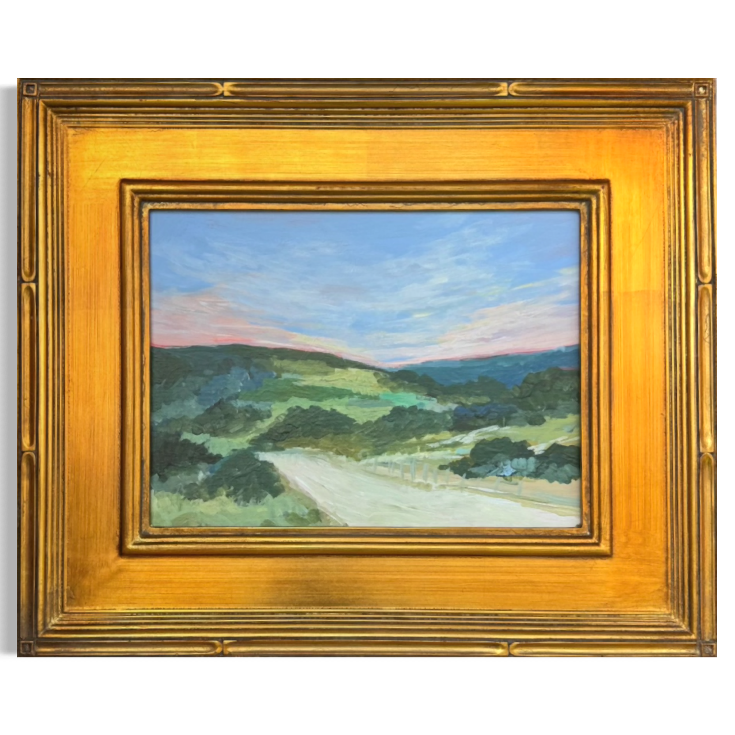 “The Last Good Light” - 18 x 15 - Framed Original Painting
