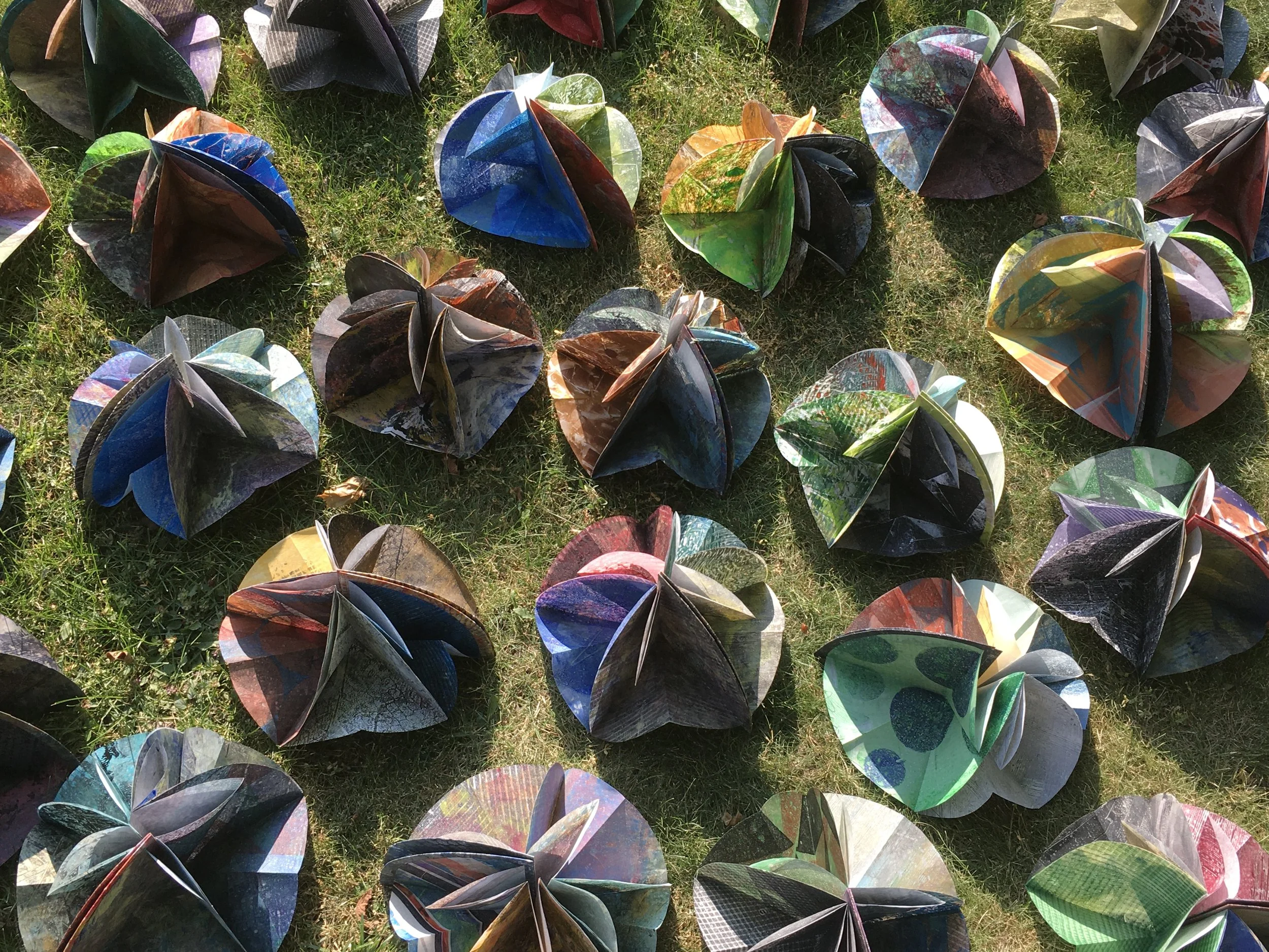 Flower Installation Close Up