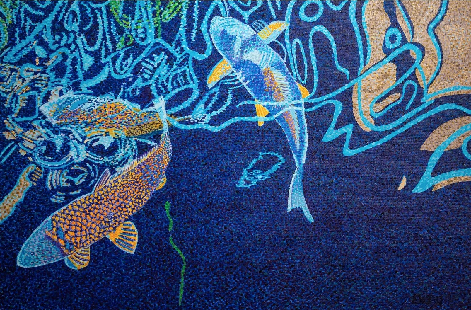 Koi 24x36