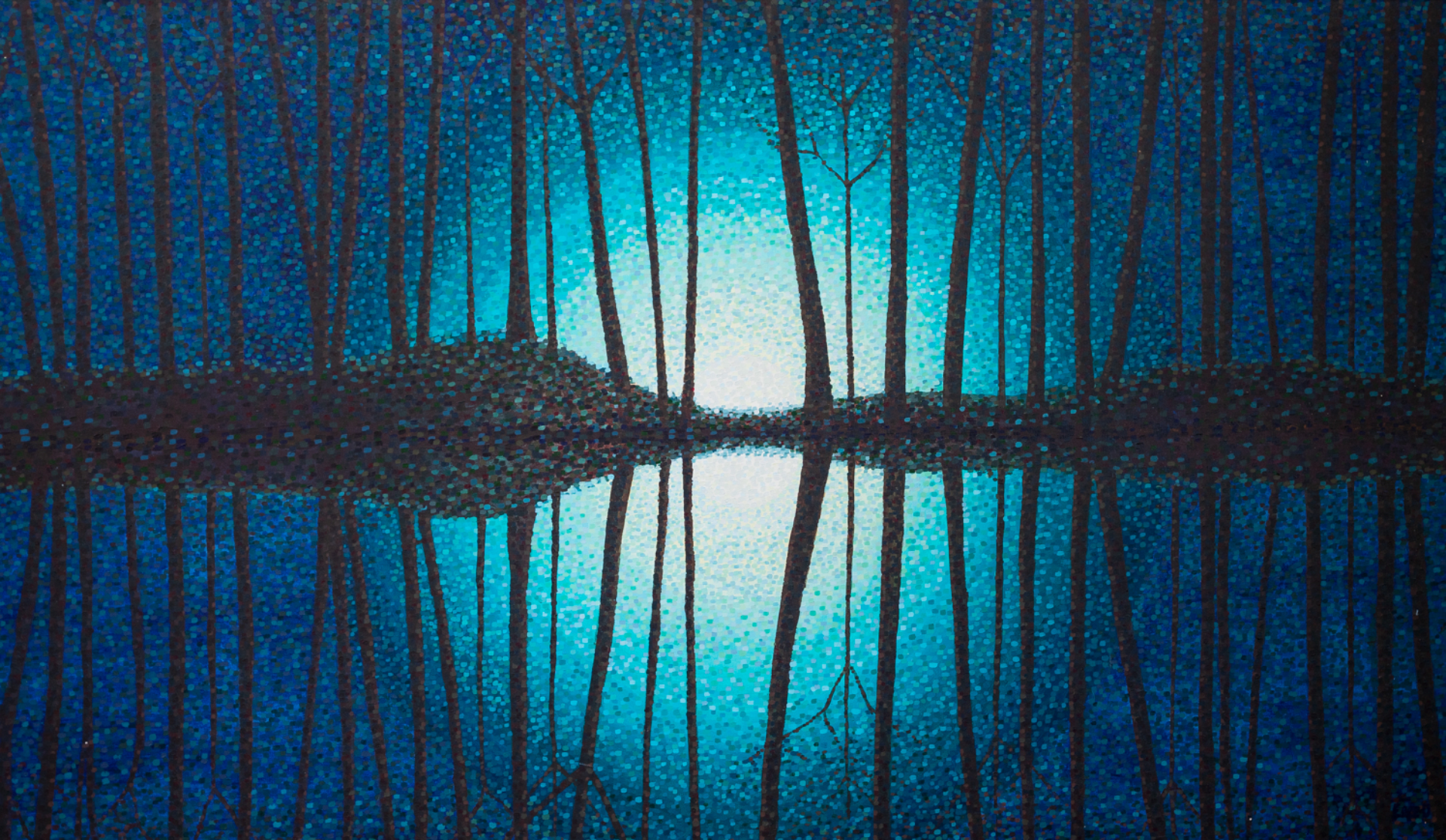 The Pond 36x60