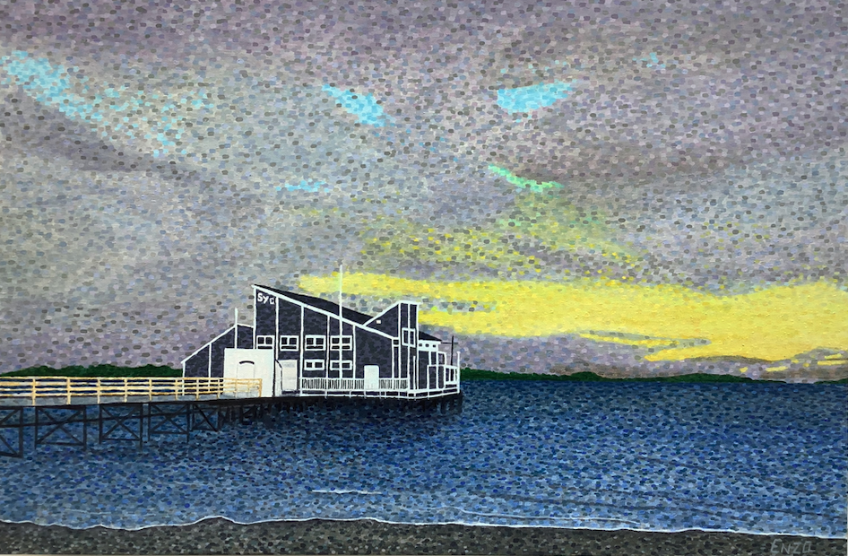 Squantum Yacht Club 24x36