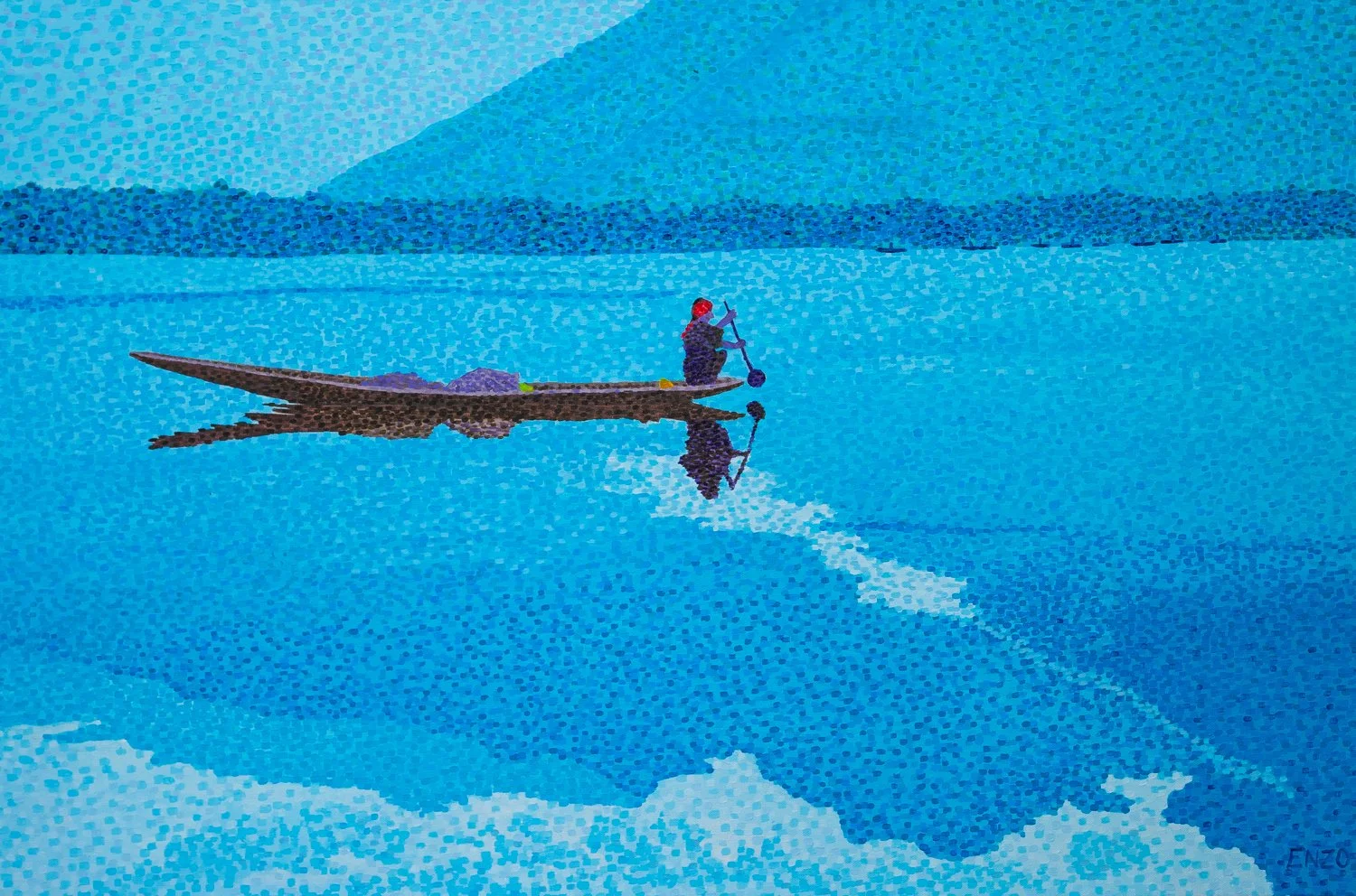 Blue Dawn 24x36