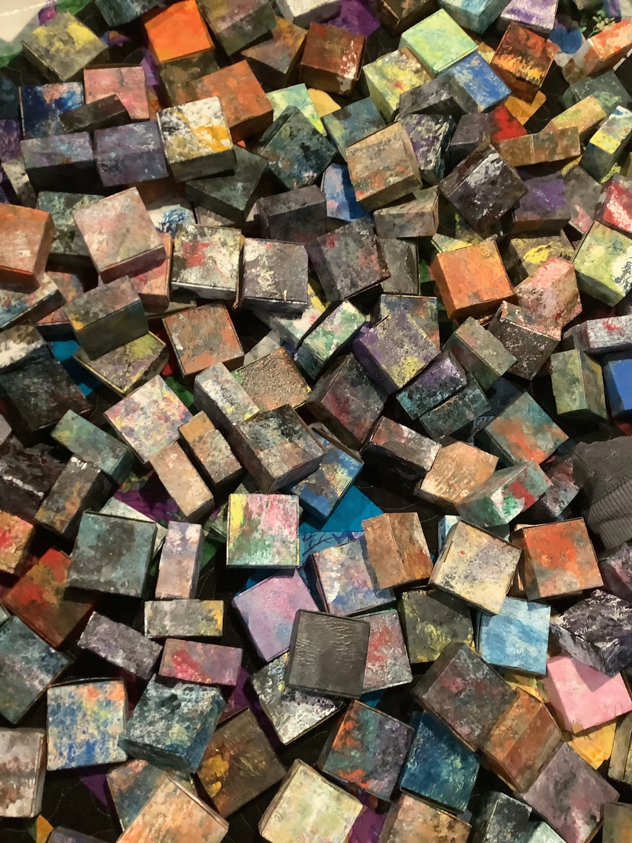 Bingo Boxes: 2.5"x2.5"x3/4"