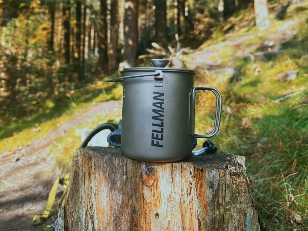 FELLPRESS Ultra Light Titanium French Press