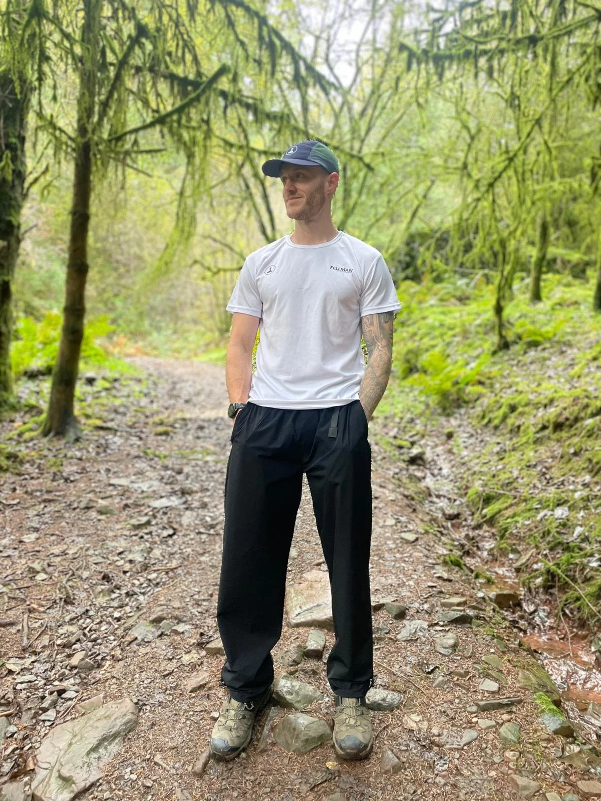 QUICK DRY Unisex Trail T-Shirt White