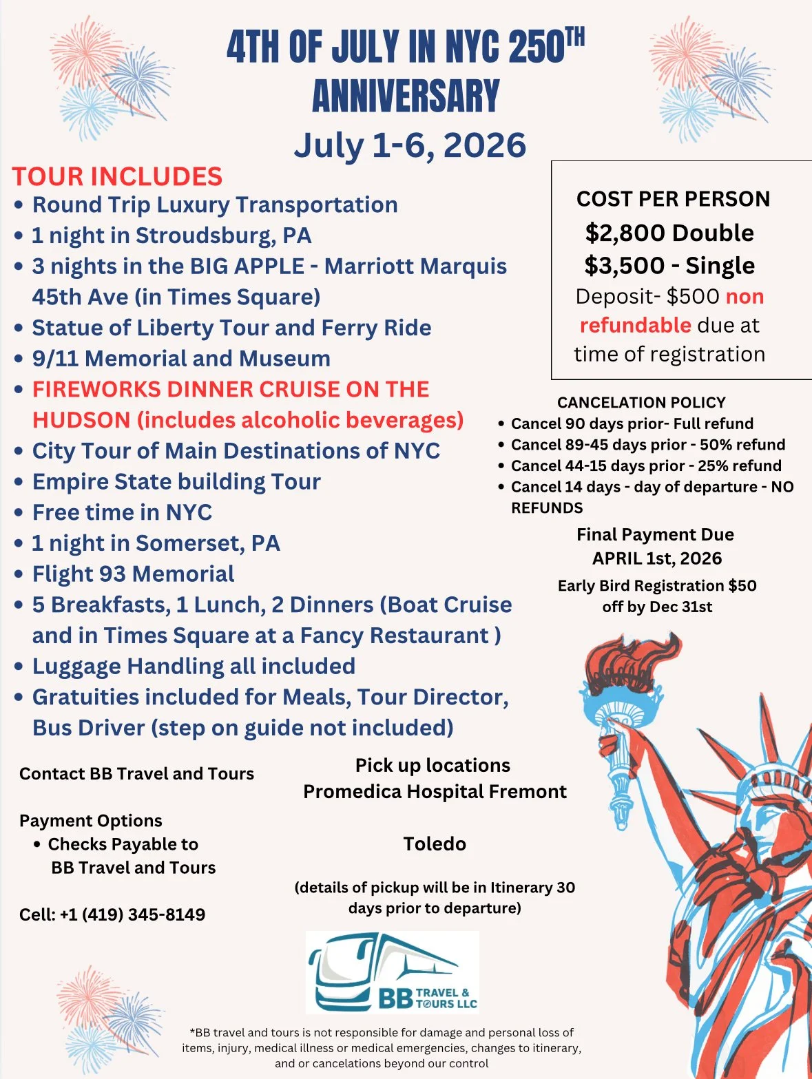 NYC 4th of July Trip