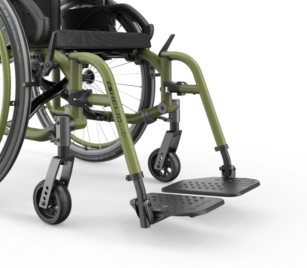 Removable swing away footrests