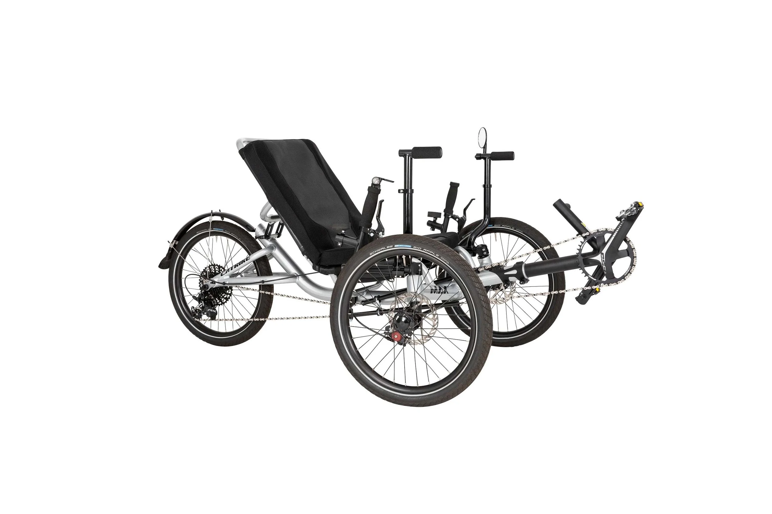 Catrike MAX Heavy-Duty Recumbent Trike with High Weight Capacity