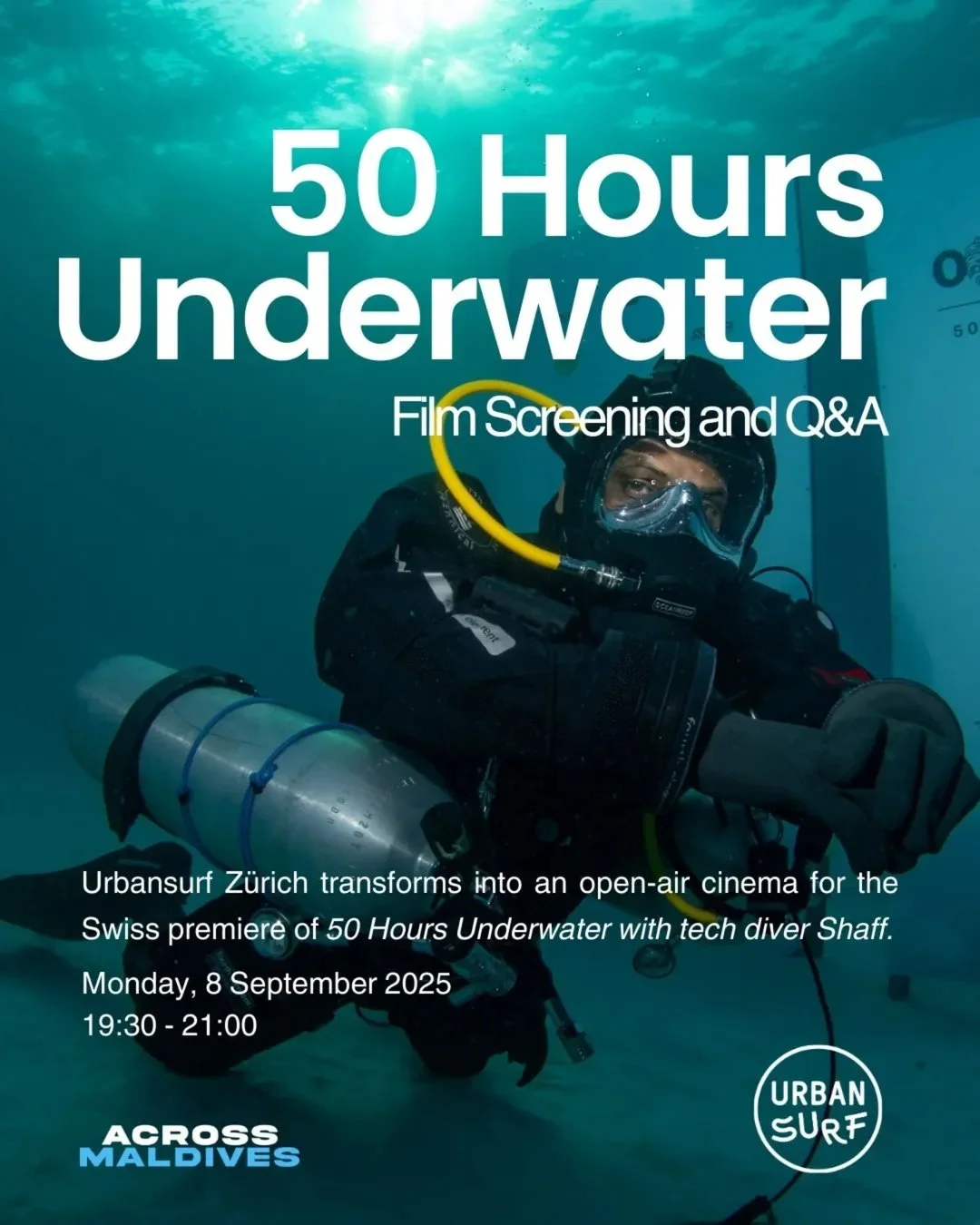 50 Hours Underwater Film Screening