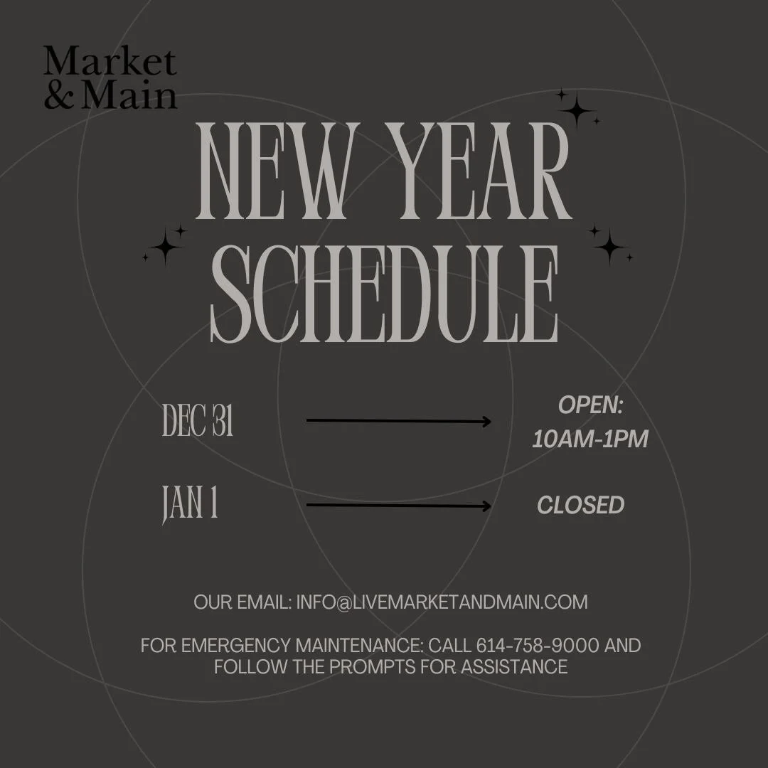 ✨ Hours for New Year&rsquo;s Week ✨