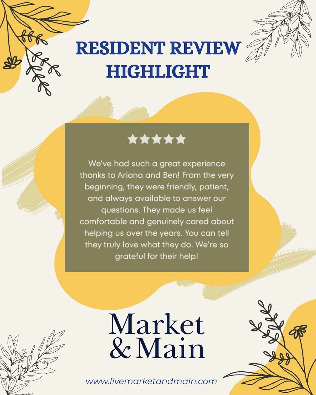 Our #MondayMotivation ✨ It means everything to know our residents feel comfortable, supported, and cared for from day one. 🤍

Reviews like this are why we do what we do - thank you for your kind words and your trust. 🫶

#ResidentReview #GoogleRevie