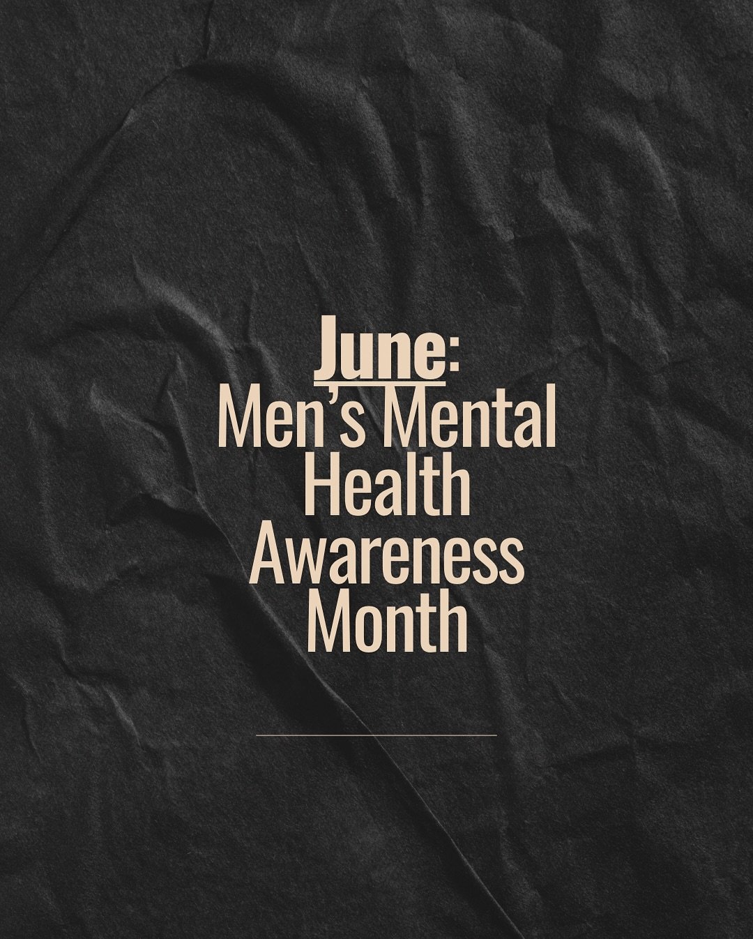 75% of suicides are men. Not because they&rsquo;re weak &mdash; but because they&rsquo;re silent.

We were taught to &ldquo;man up,&rdquo; but never taught to speak up.

It&rsquo;s time to change the story.

Strength isn&rsquo;t hiding pain &mdash; i
