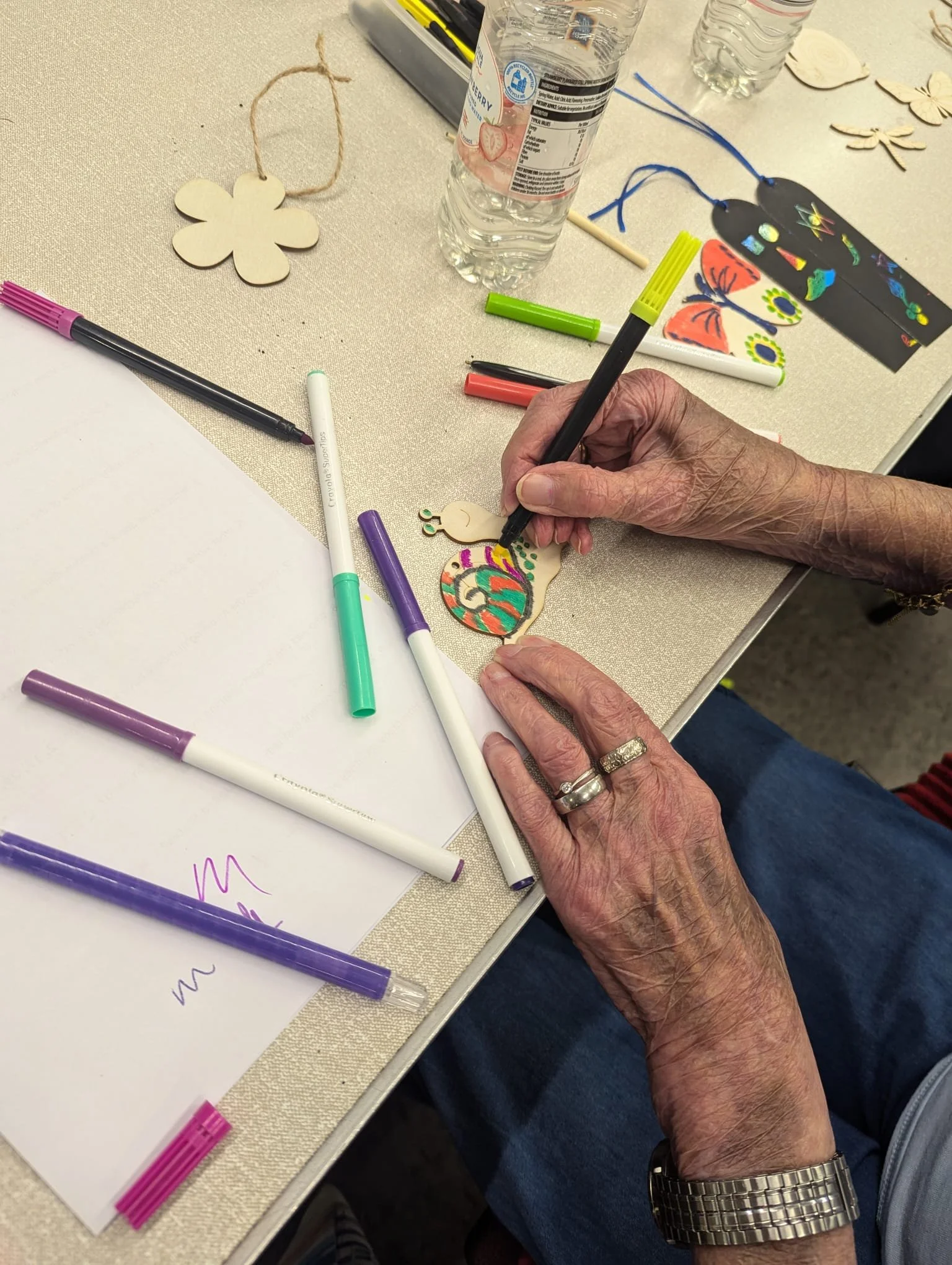 More arts and crafts for our social prescribing project