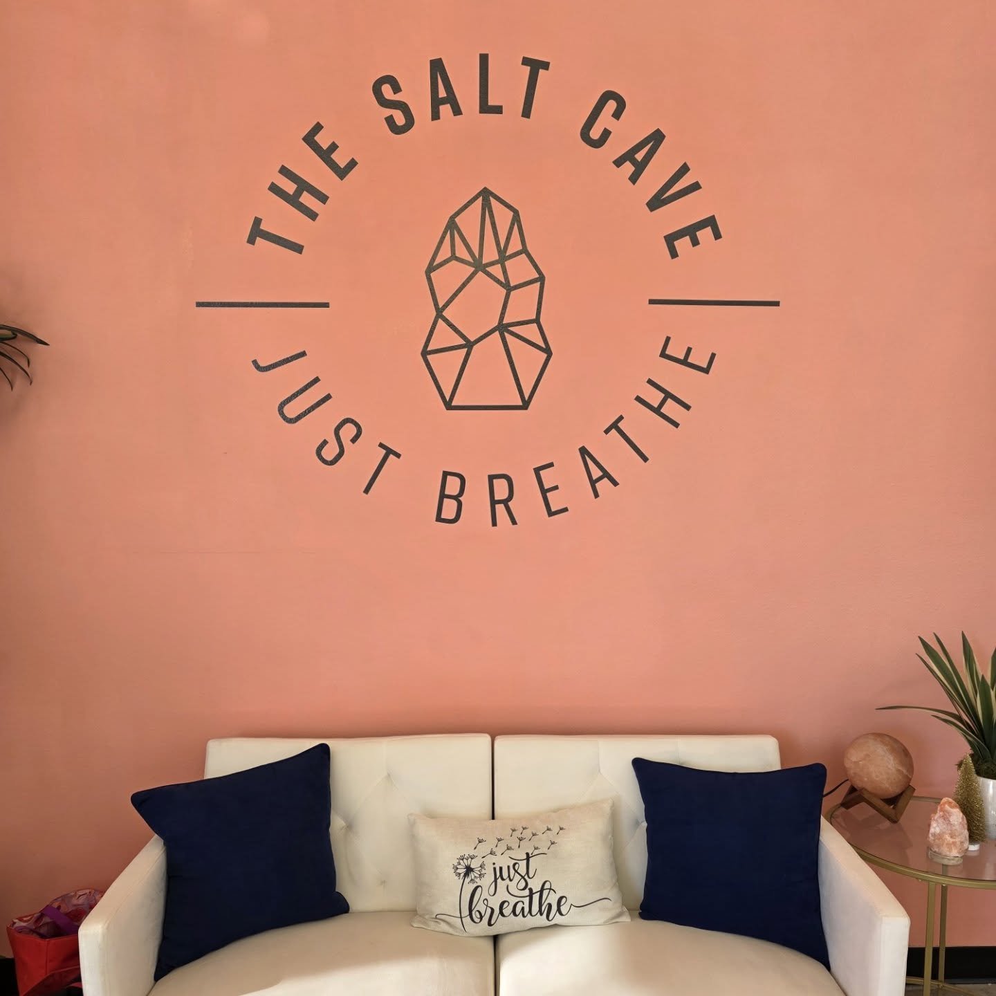 Celebrated 3 year anniversary of The Salt Cave in Albuquerque yesterday. What a beautiful &amp; peaceful spot. Laura &amp; I did chair massage in the lobby. Go check this place out!