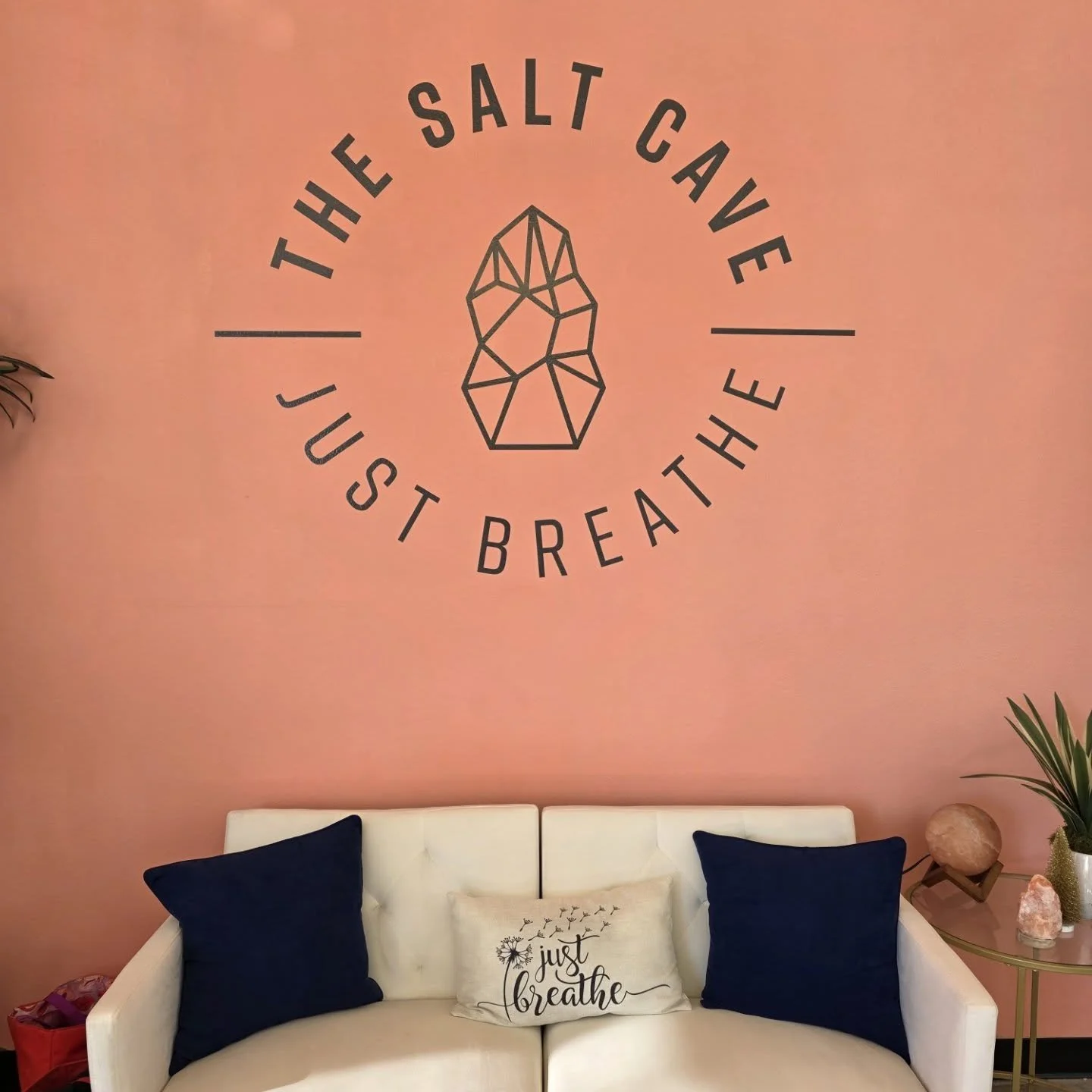 Celebrated 3 year anniversary of The Salt Cave in Albuquerque yesterday. What a beautiful &amp; peaceful spot. Laura &amp; I did chair massage in the lobby. Go check this place out!