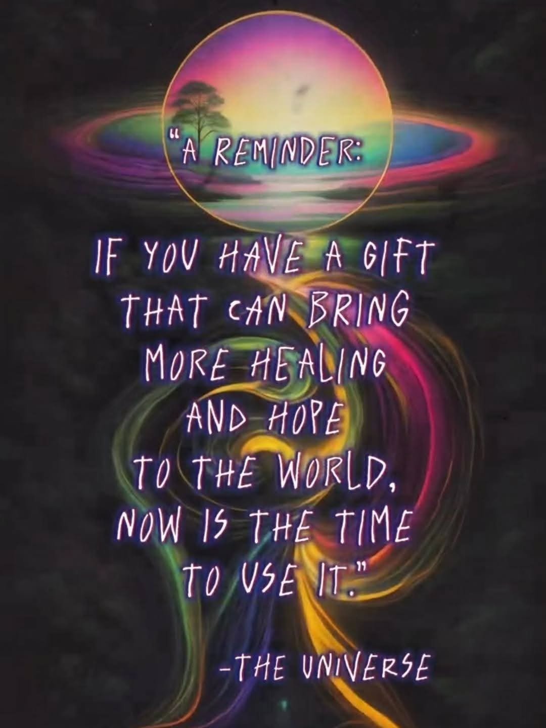 Use your powers for good. ✨️🌈💖