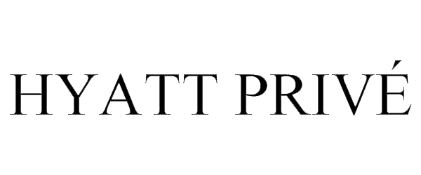 Hyatt Privé logo in black text.