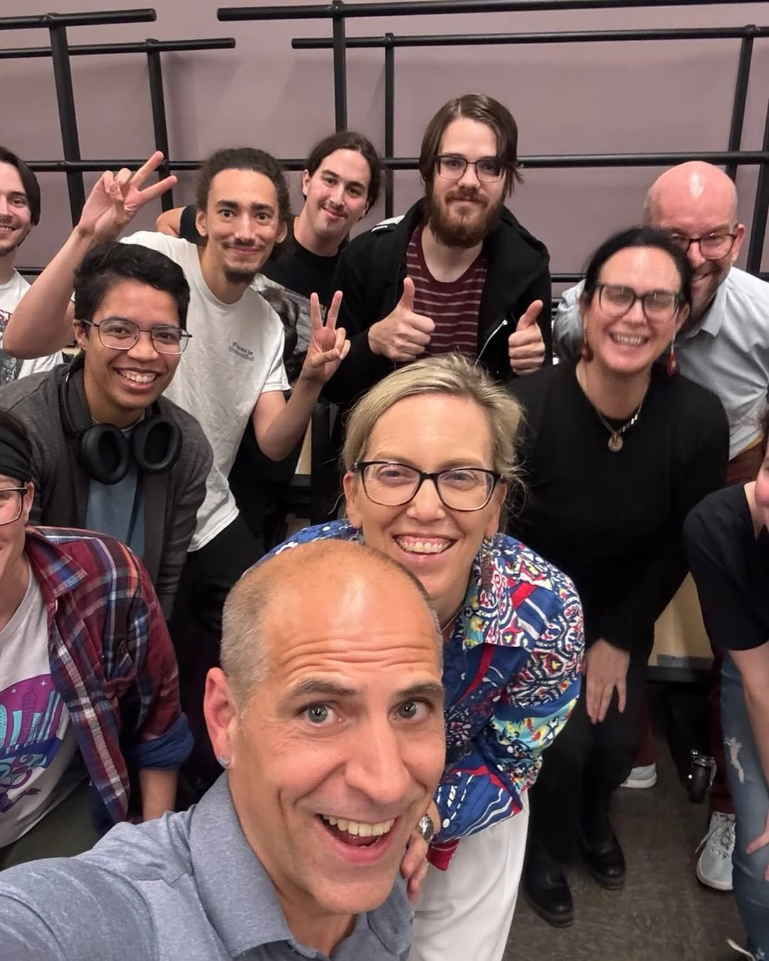 JANO Duo at Metro State!!! Great student composer workshop. We had a blast working with these talented students of Cherise Leiter and David Farrell!