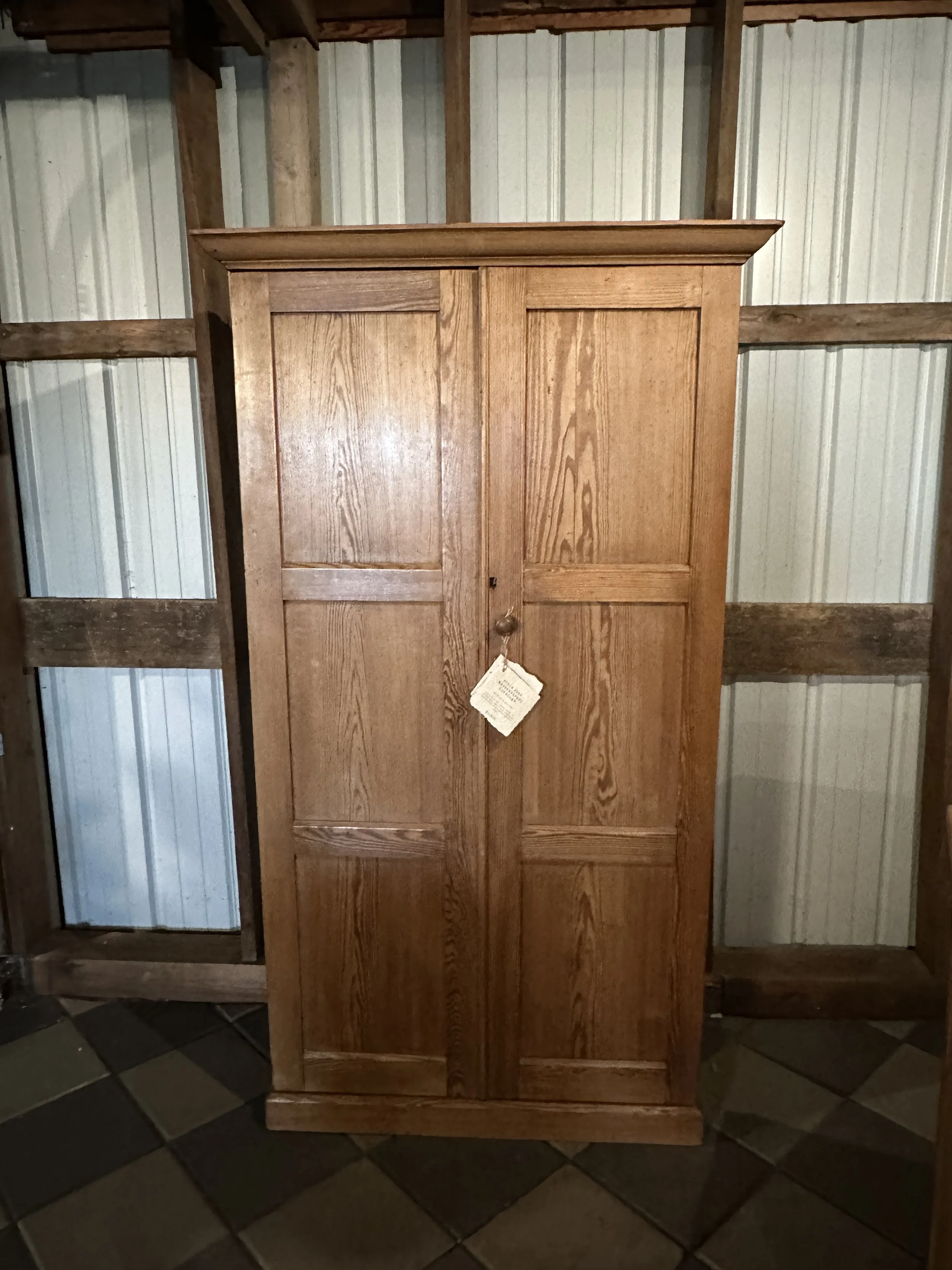 Pitch Pine Housekeeper's Cupboard