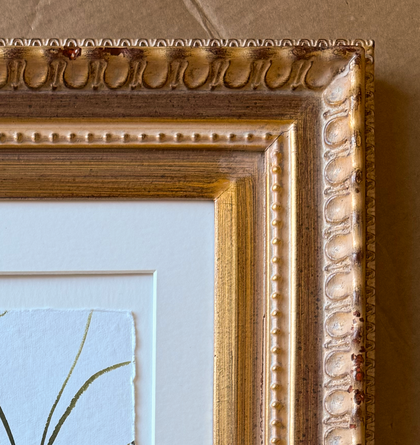 Ornate Vintage Gold Frame