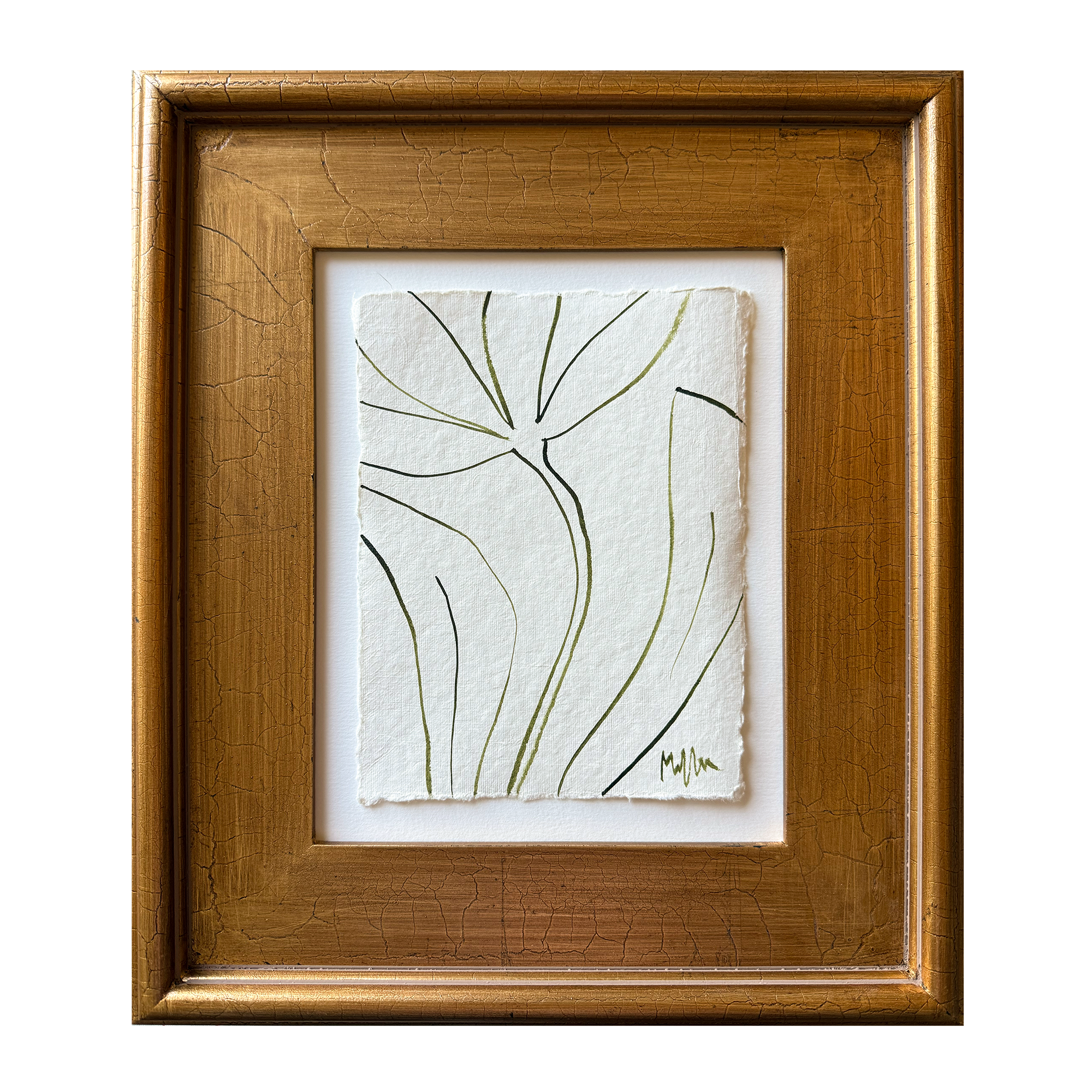 Olive Sketch No. 1 (6x8)