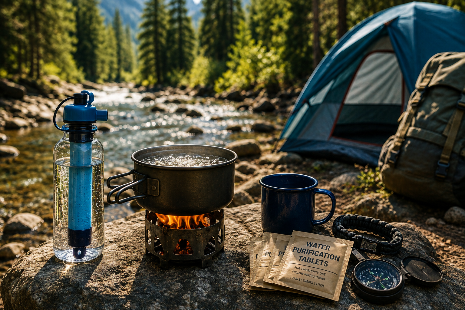 How to Make Water Safe to Drink While Camping: Emergency Water Purification Tips Every Outdoor Enthusiast Should Know