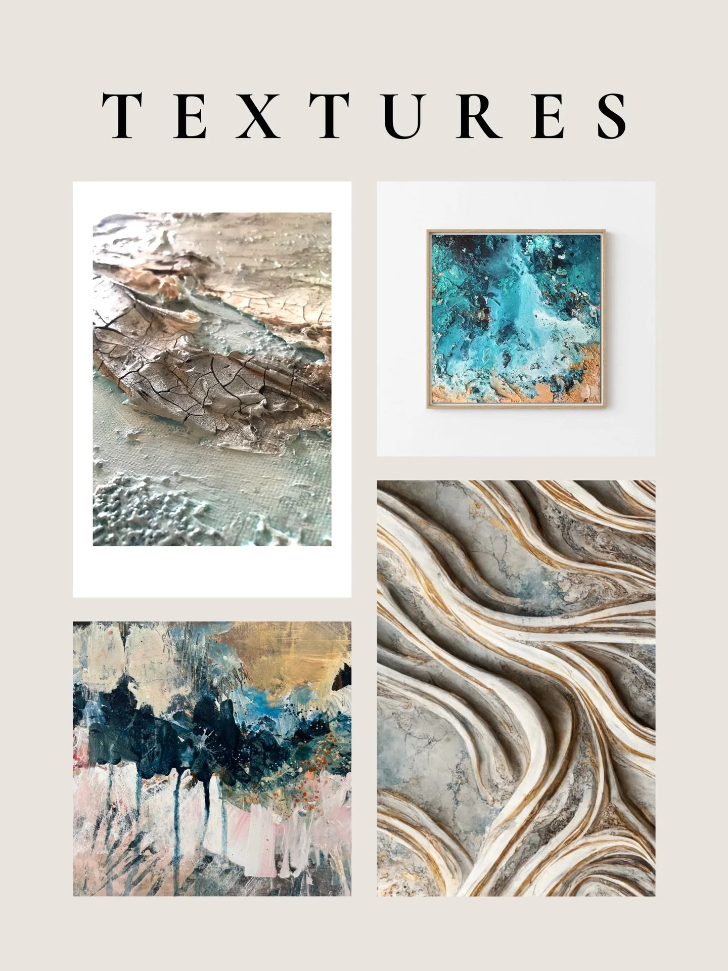 Textures are back.

Our most requested textured art class in London is now open for booking, with new dates starting next month &mdash; including 12th April.

We&rsquo;ve had so many enquiries for this one, and we&rsquo;re glad to finally release a l